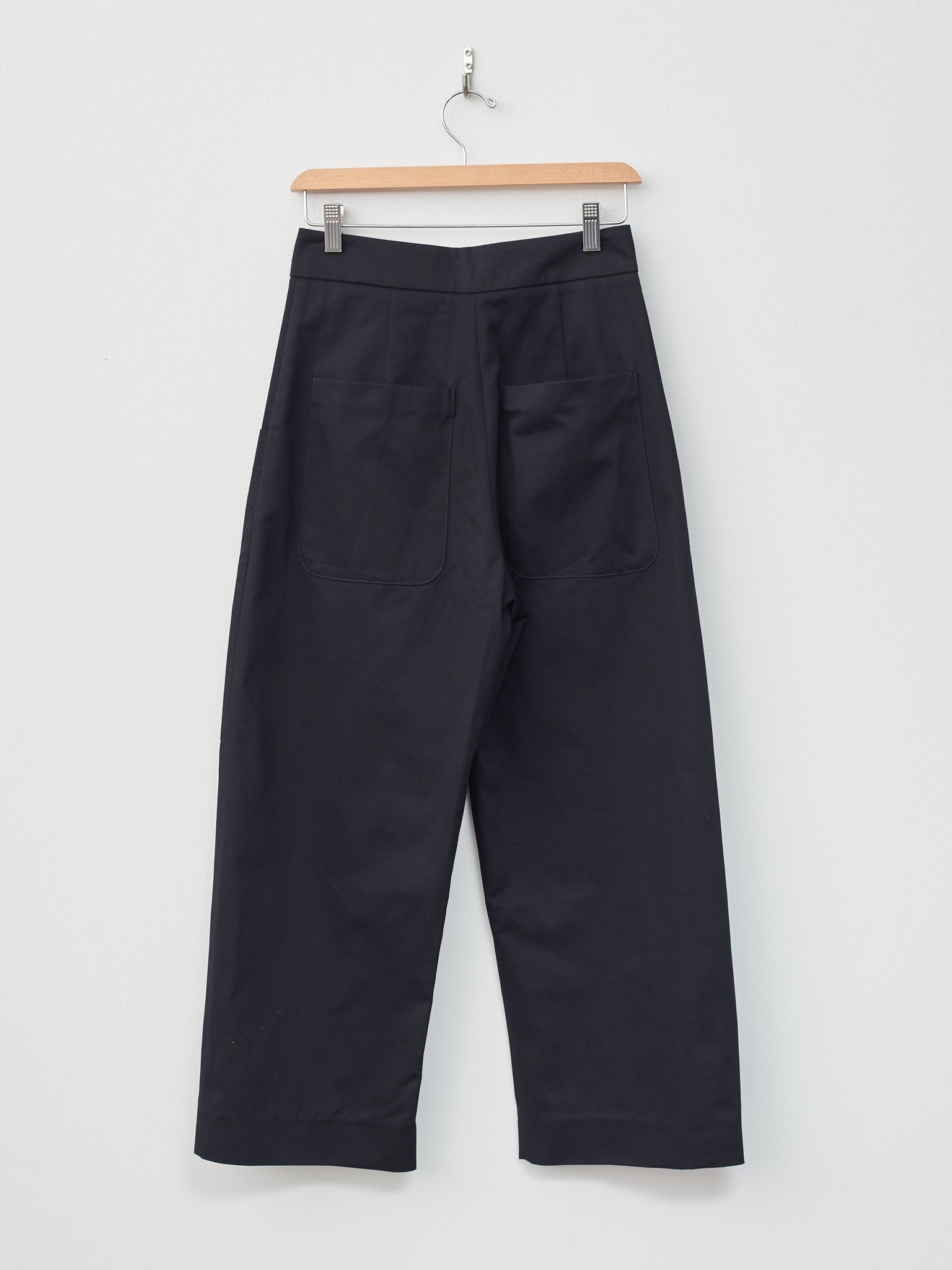 Namu Shop - Studio Nicholson Taupo Pant - Darkest Navy