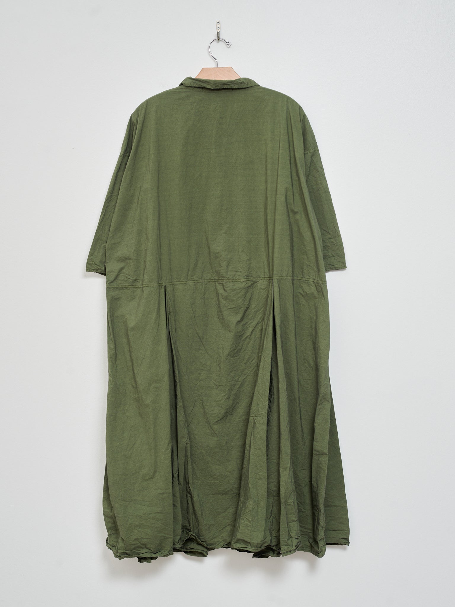 Namu Shop - Album di Famiglia Tailored Collar Dress TC - Green Lawn