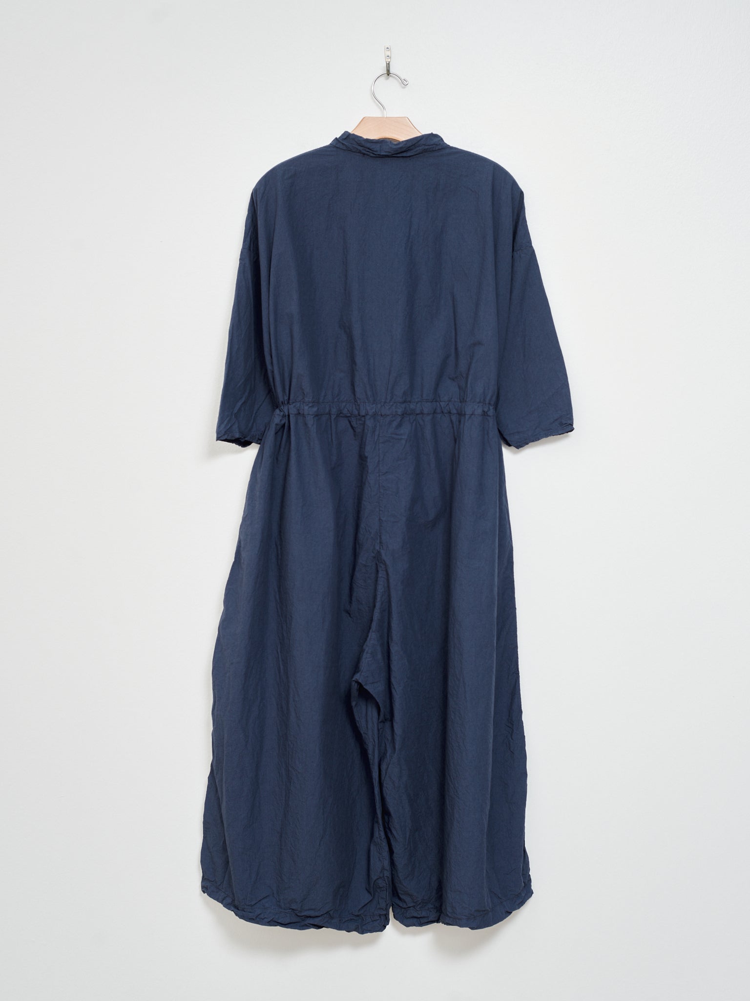 Namu Shop - Album di Famiglia Oversized Collar Jumpsuit TC - Navy