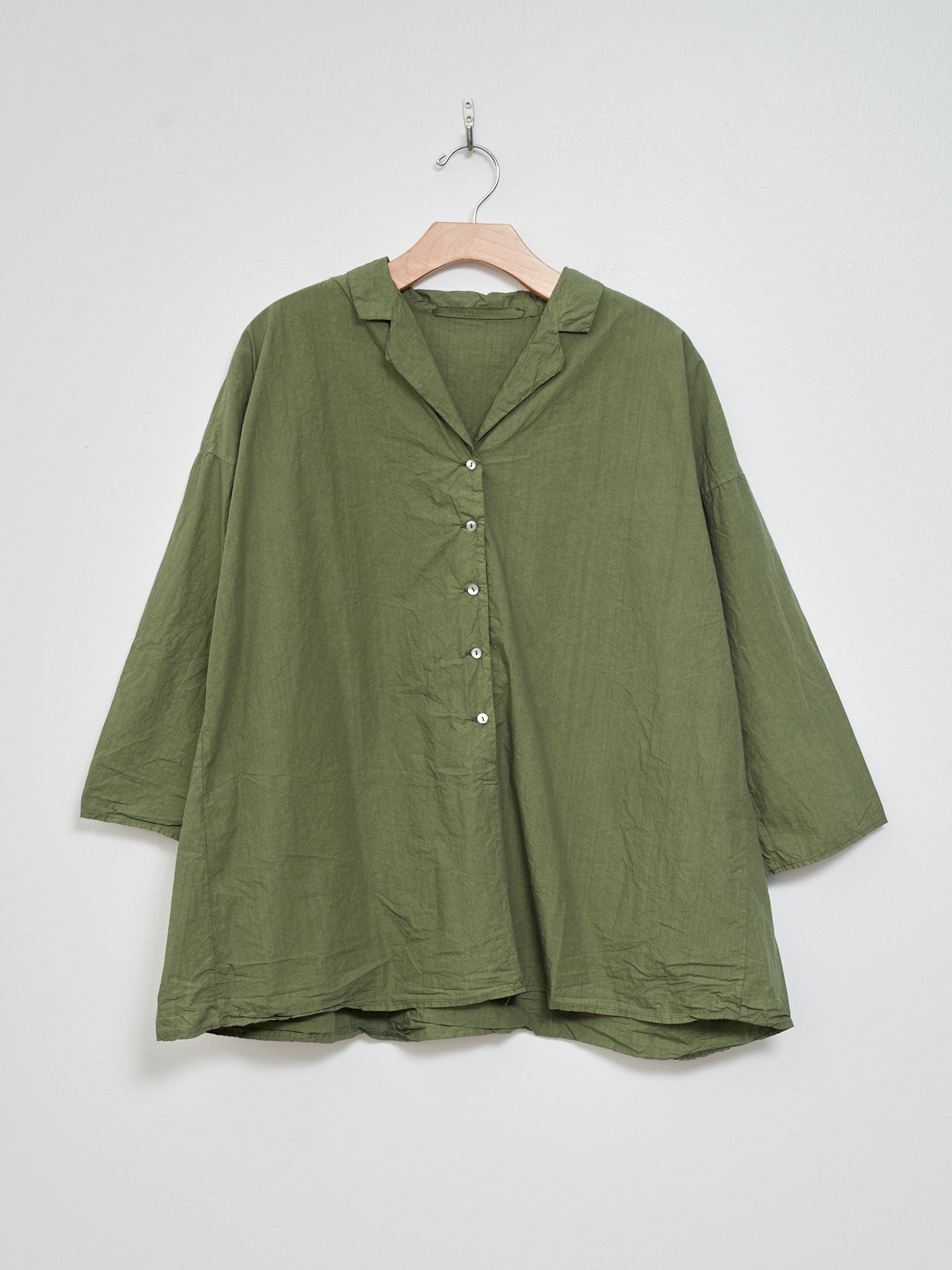 Namu Shop - Album di Famiglia Loose Shirt TC - Green Lawn