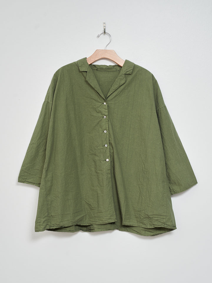 Namu Shop - Album di Famiglia Loose Shirt TC - Green Lawn