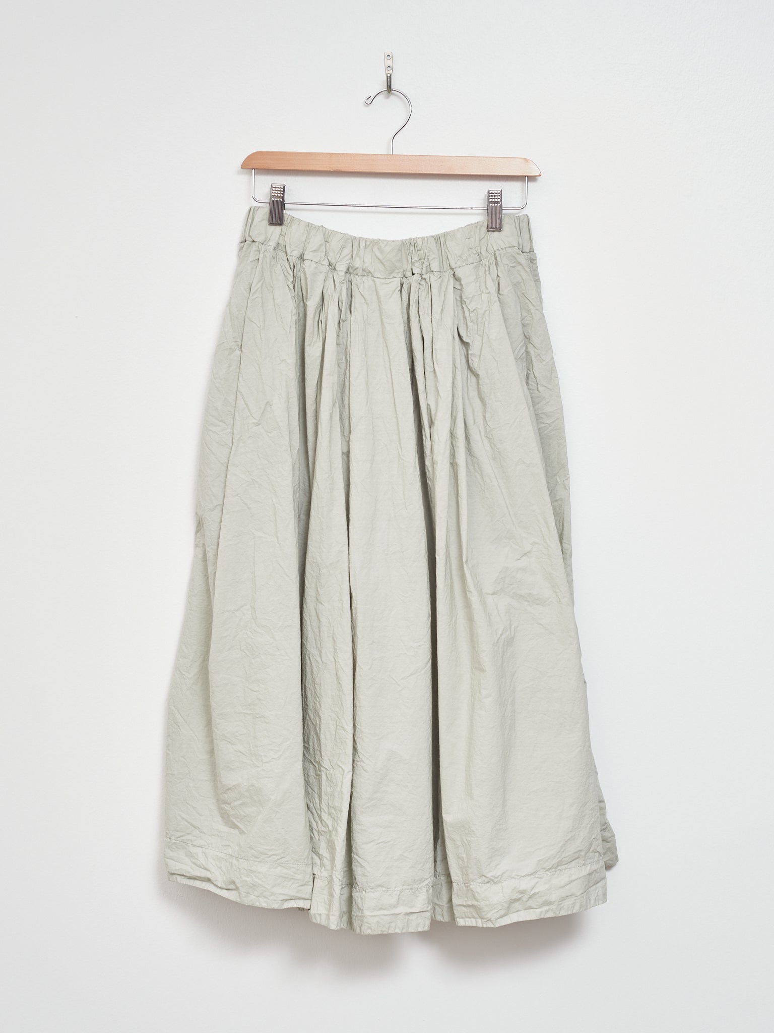 Namu Shop - Album di Famiglia Pleated Long Skirt TC - Almond