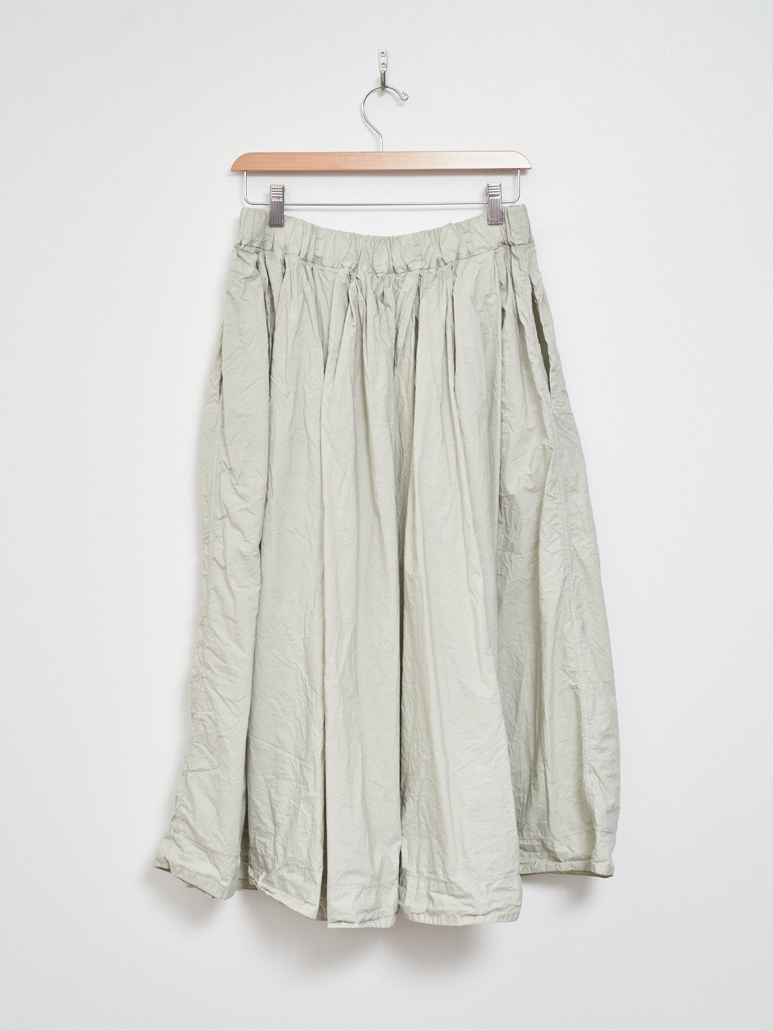 Namu Shop - Album di Famiglia Pleated Long Skirt TC - Almond