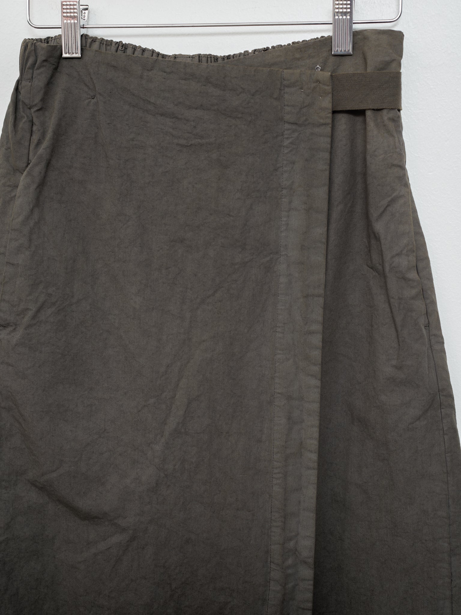 Namu Shop - Album di Famiglia Wrap Skirt CC - Anthracite