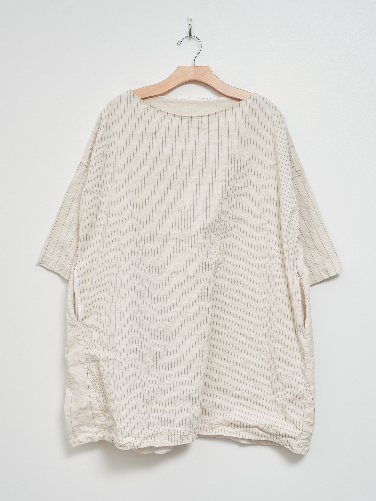 Namu Shop - Album di Famiglia Pinstripe Tunic - Natural