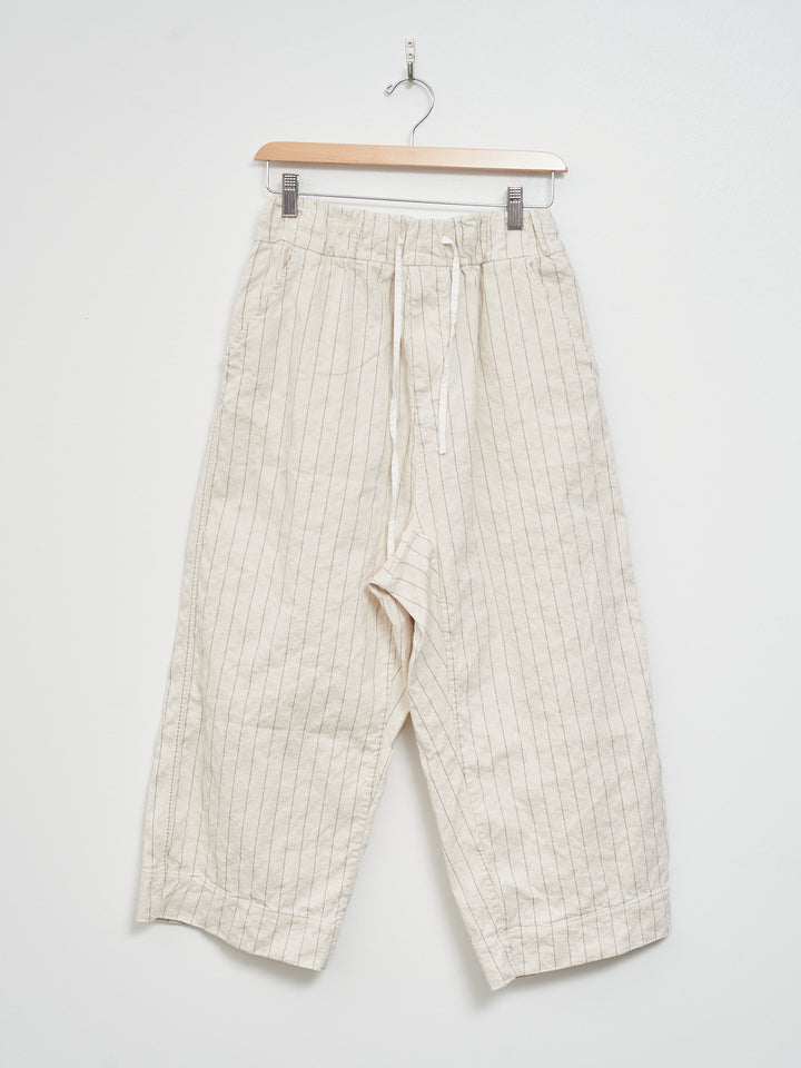 Namu Shop - Album di Famiglia Pinstripe W&S Trousers - Natural
