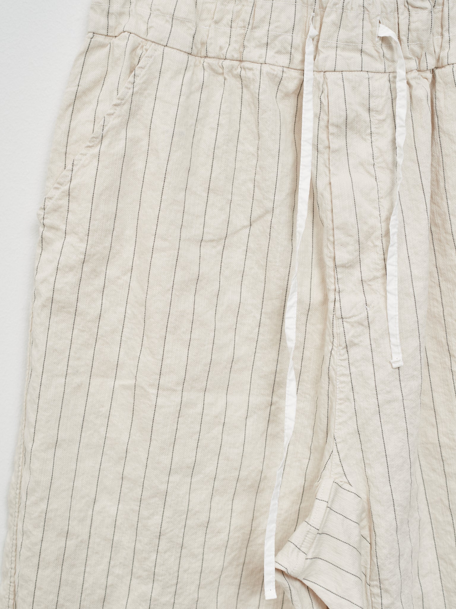 Namu Shop - Album di Famiglia Pinstripe W&S Trousers - Natural