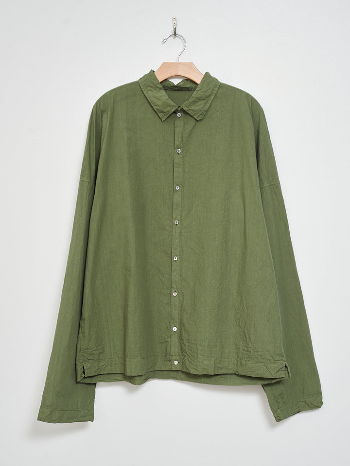 Namu Shop - Album di Famiglia Unisex Collar Shirt TC - Green Lawn