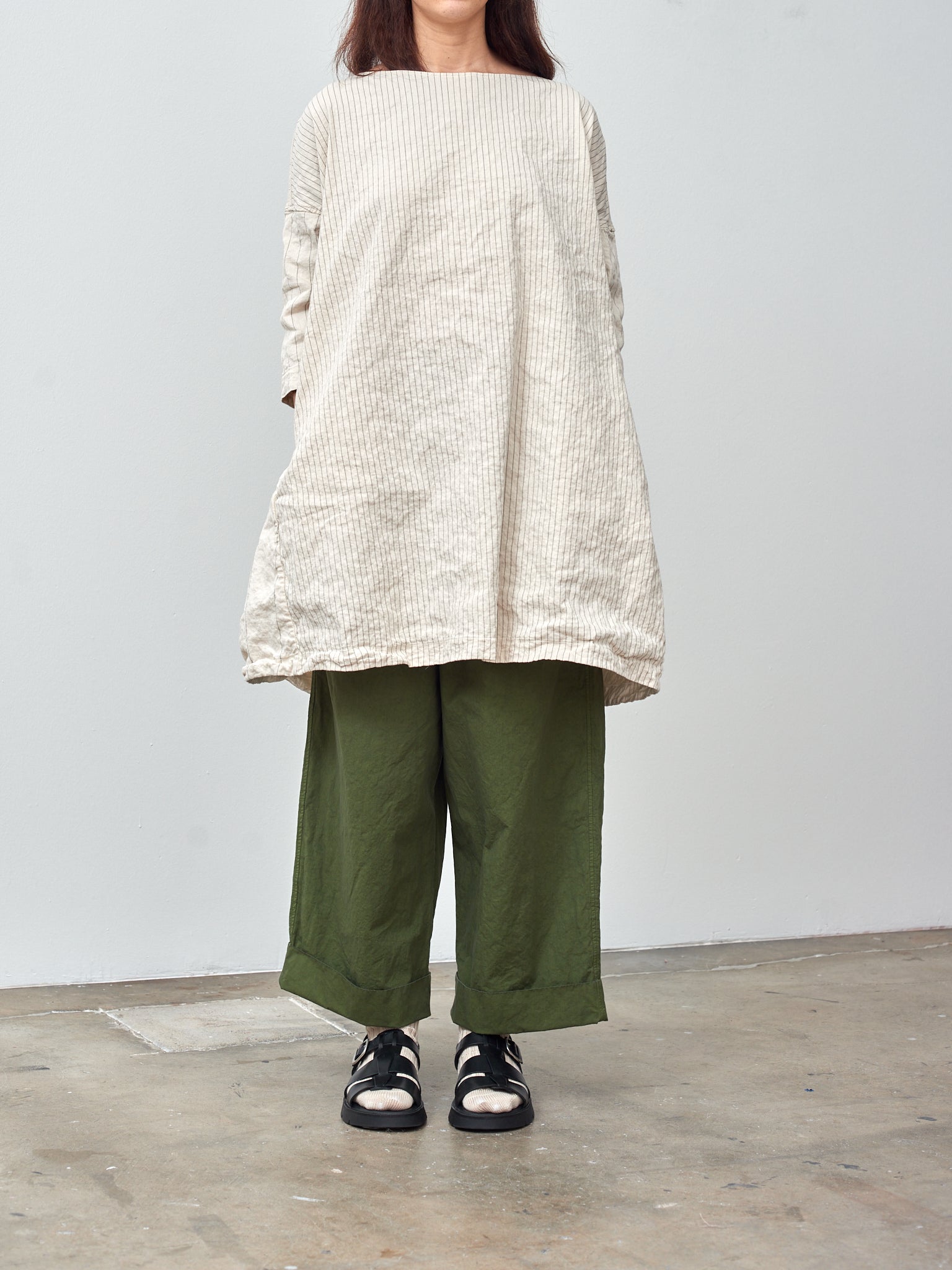 Namu Shop - Album di Famiglia Pinstripe Tunic - Natural