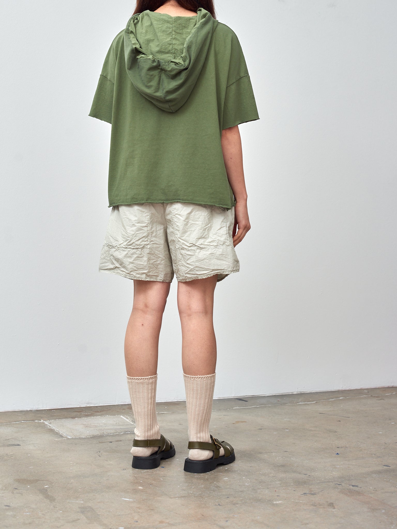 Namu Shop - Album di Famiglia Hooded T-Shirt HC - Green Lawn