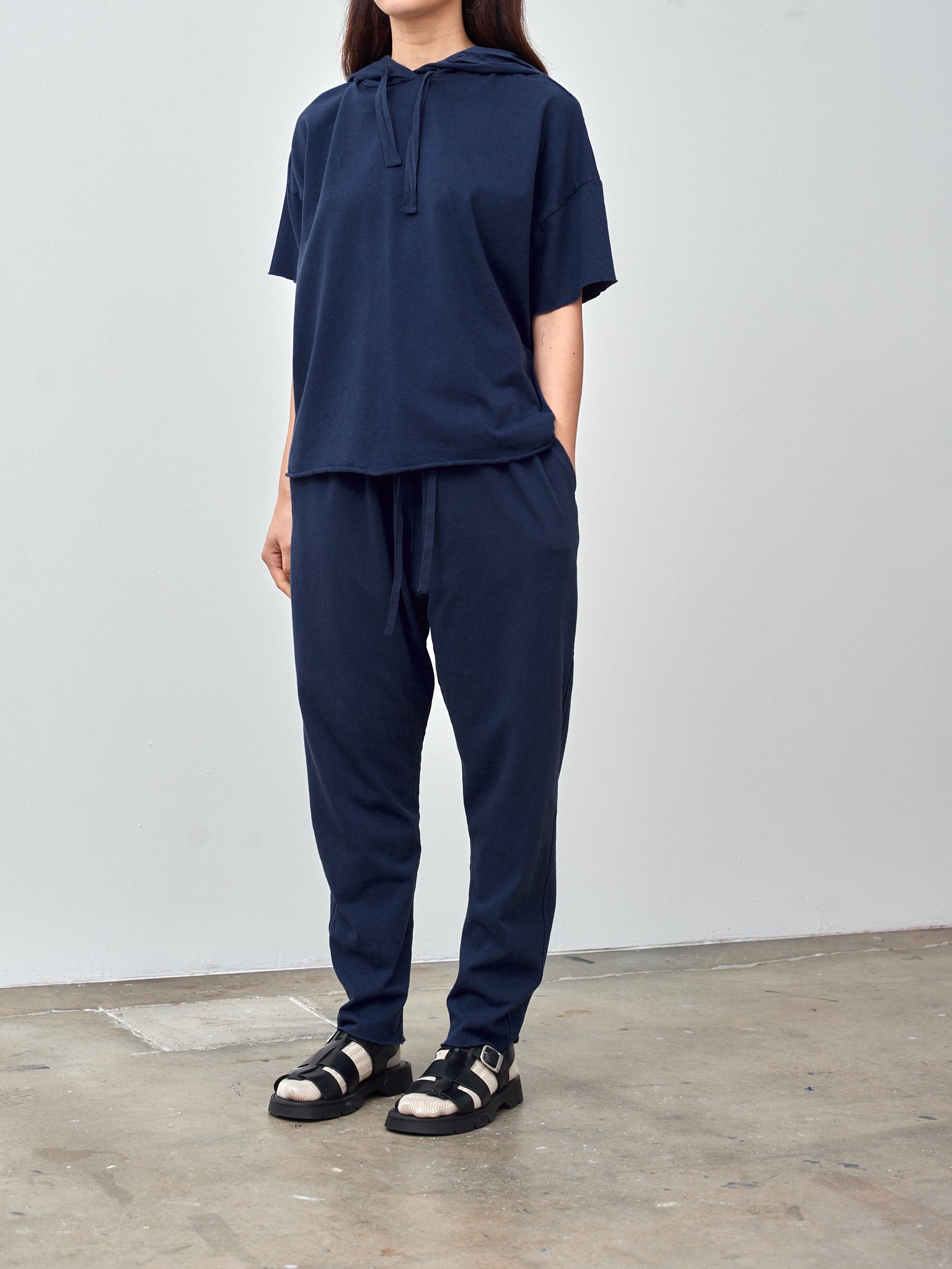 Namu Shop - Album di Famiglia Hooded T-Shirt HC - Navy