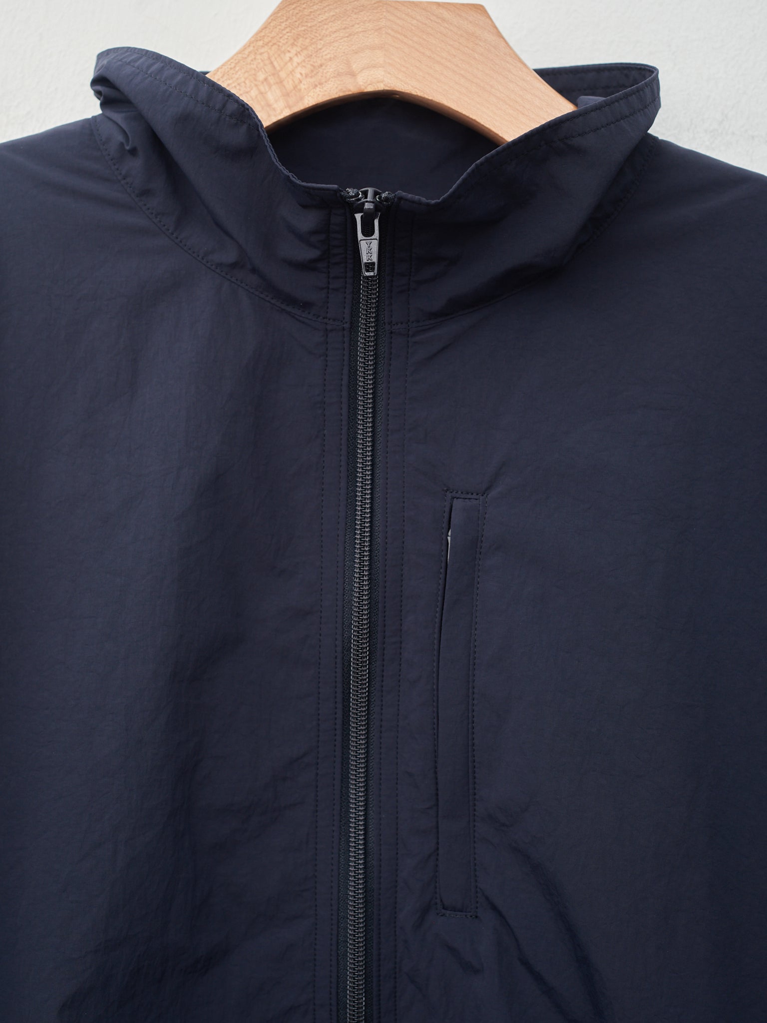 Namu Shop - Y Recycle Nylon Mix Blouson - Navy
