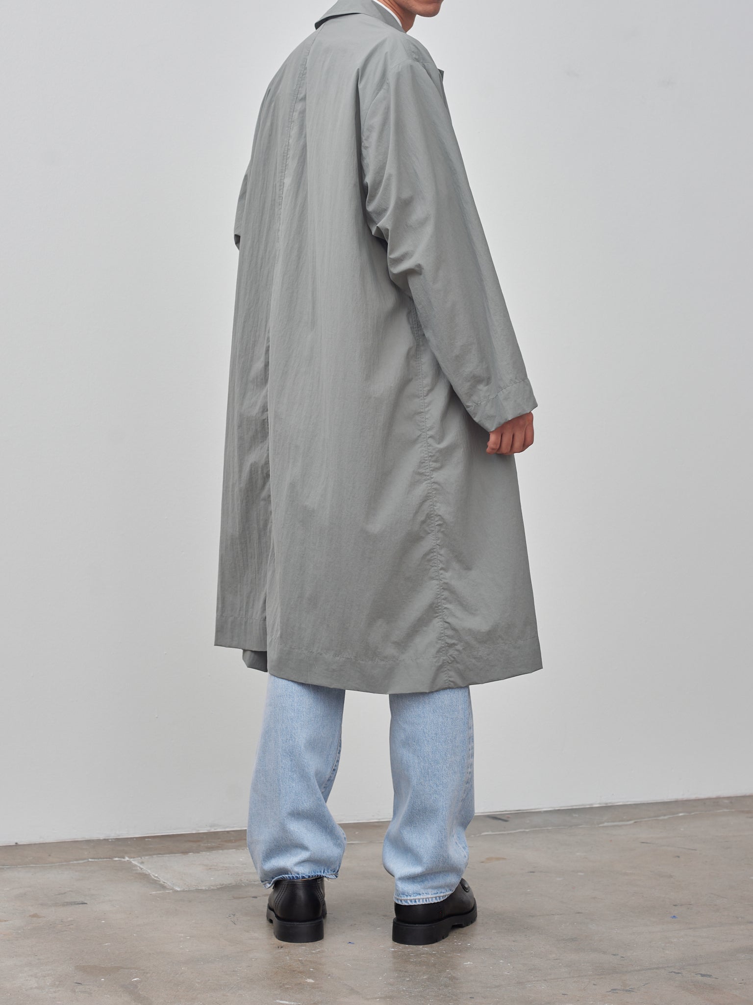 Namu Shop - Aton Travel Nylon Packable Coat - Green