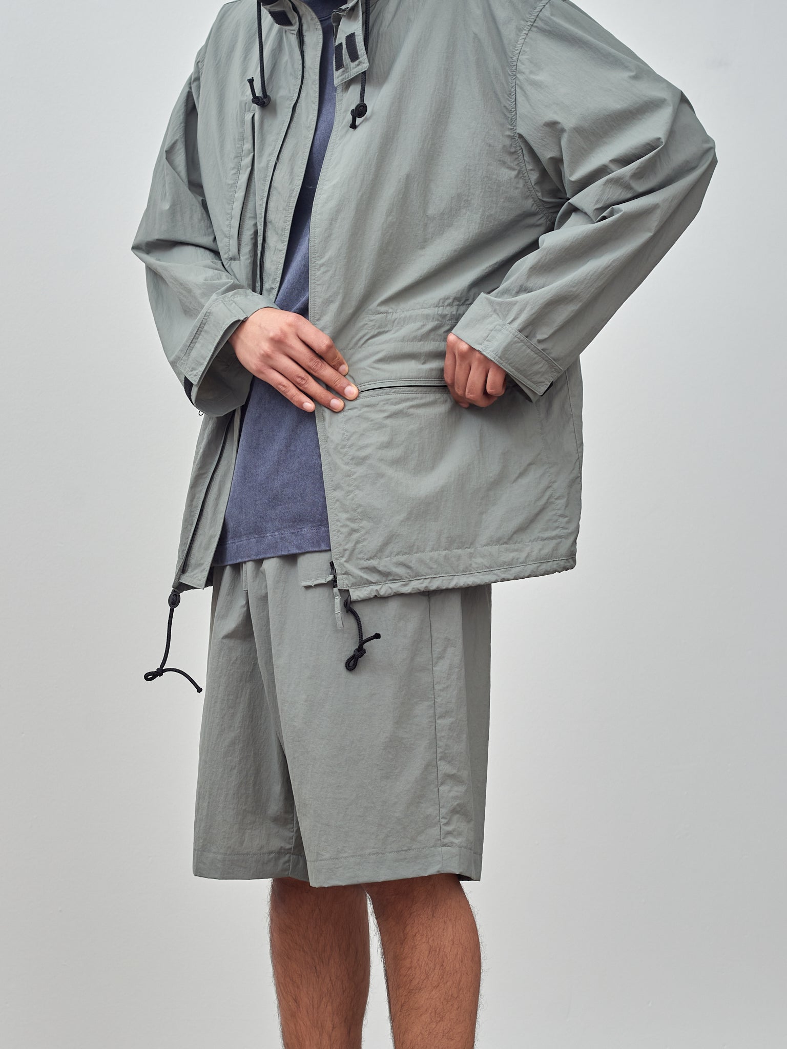 Namu Shop - Aton Travel Nylon Packable Jacket - Green