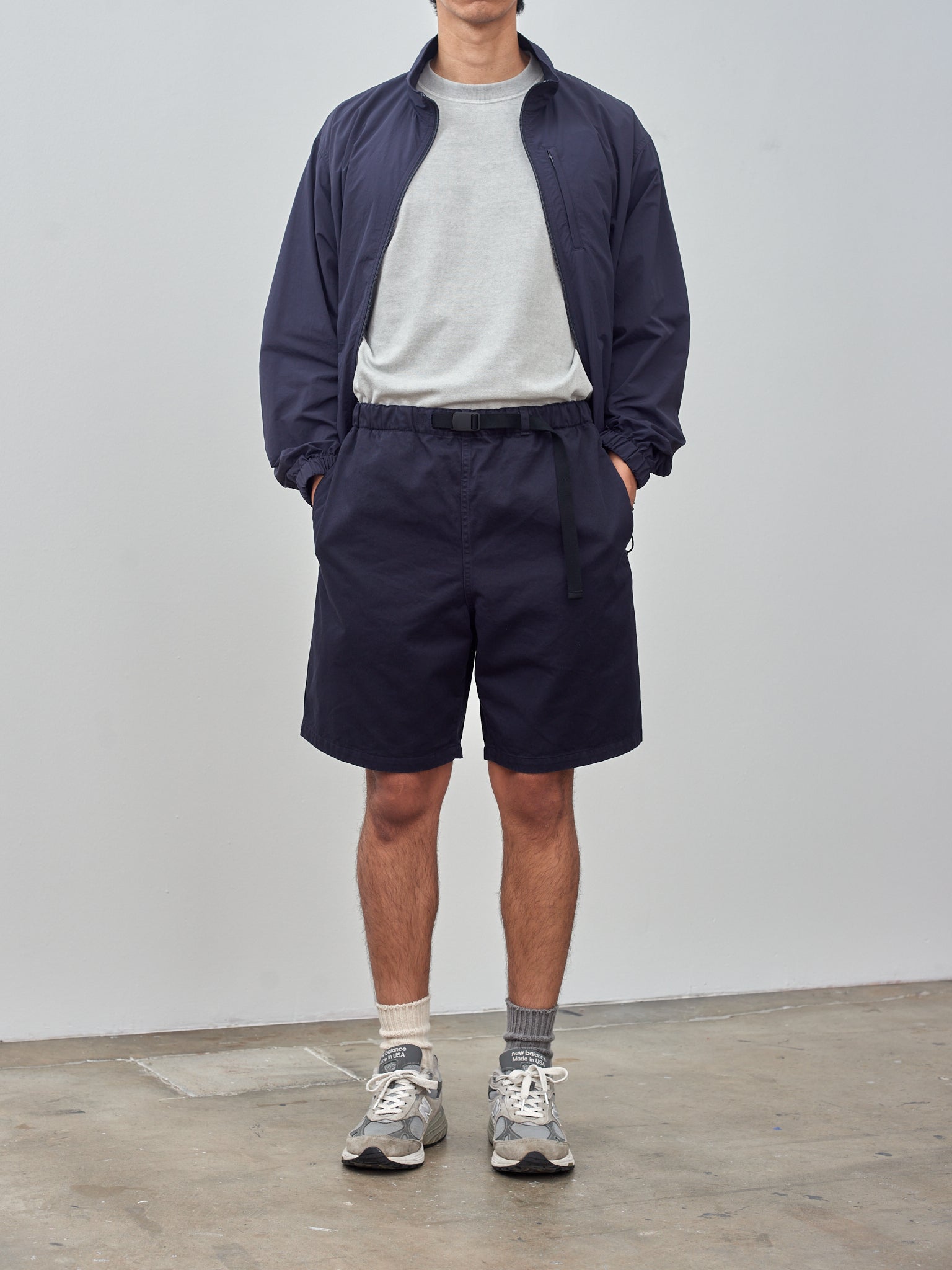 Namu Shop - Y Organic Cotton Chino Shorts - Navy