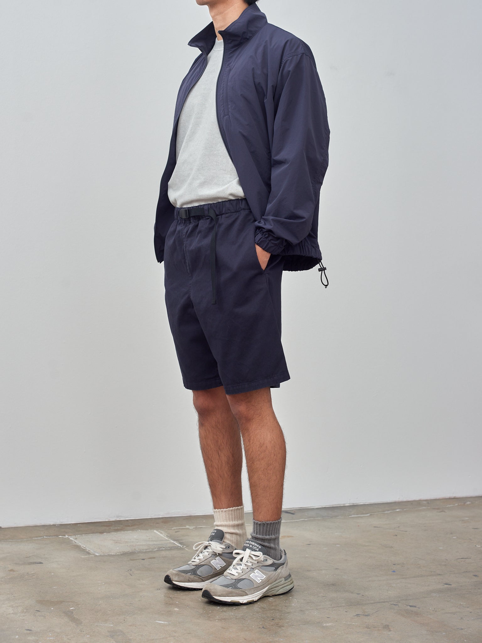 Namu Shop - Y Organic Cotton Chino Shorts - Navy
