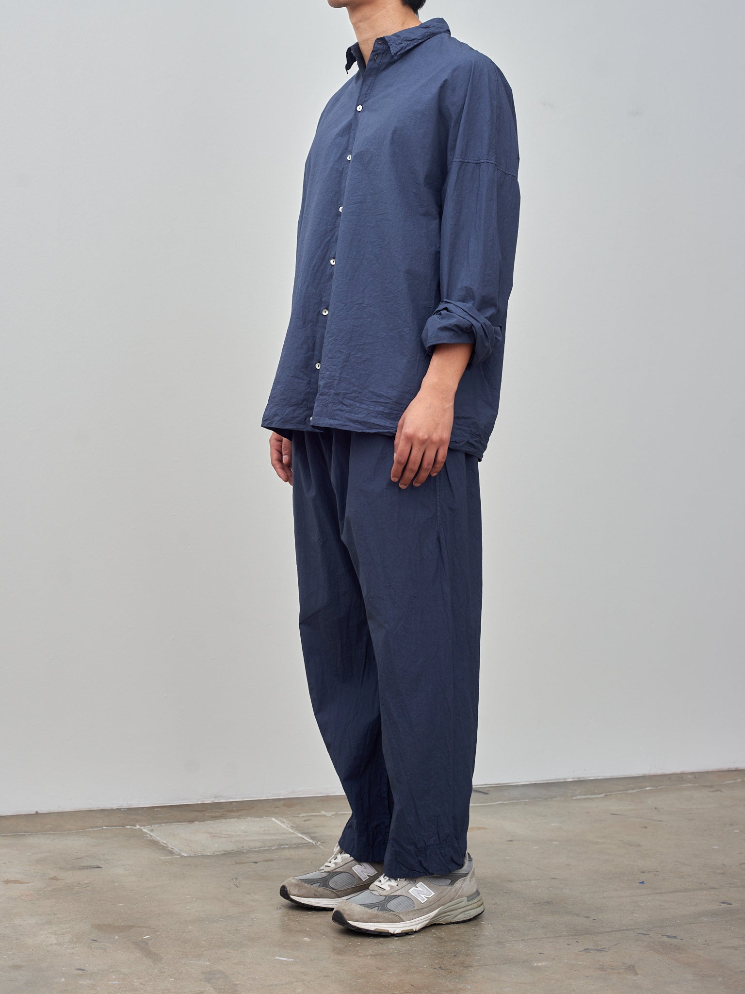 Namu Shop - Album di Famiglia Unisex Collar Shirt TC - Navy