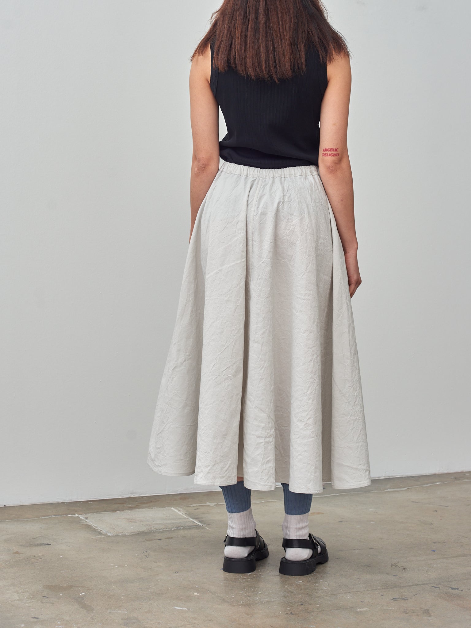 Namu Shop - Sofie D'hoore Cotton Rib Tank - Black