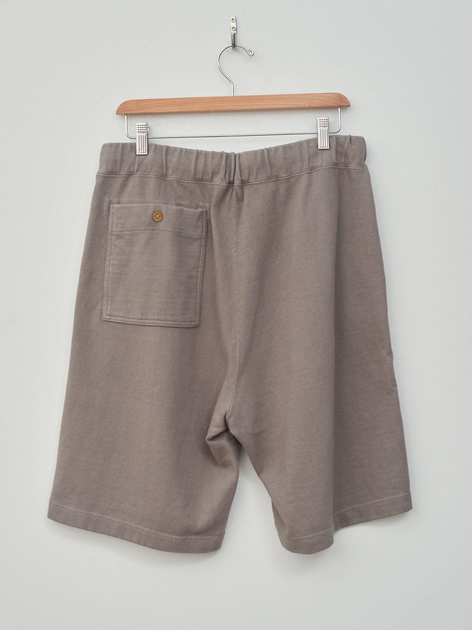 Namu Shop - ts(s) Soft Heavy Jersey Easy Big Shorts - Gray