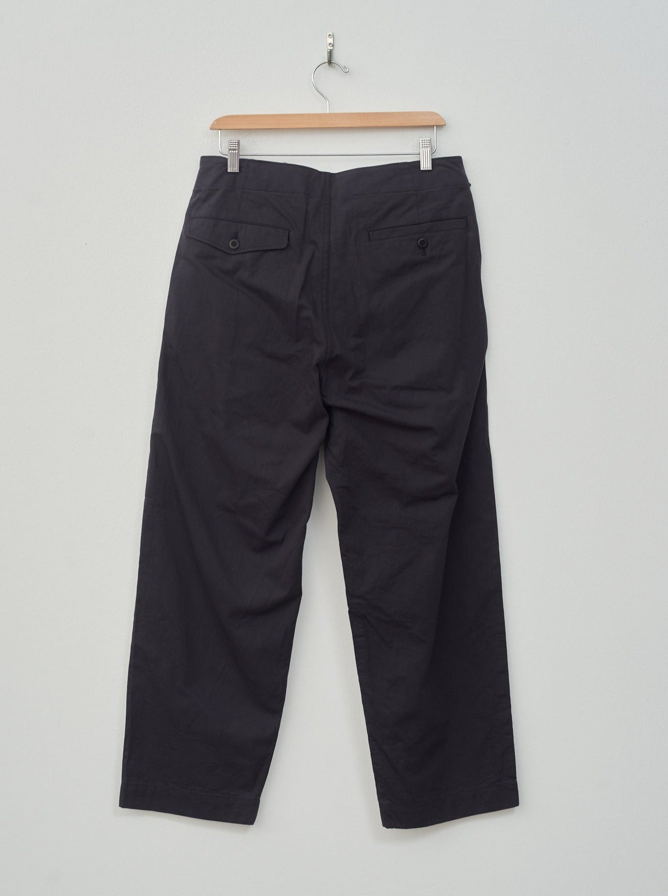 Namu Shop - ts(s) Cotton Slub D-Ring Belted Pants - Dark Navy