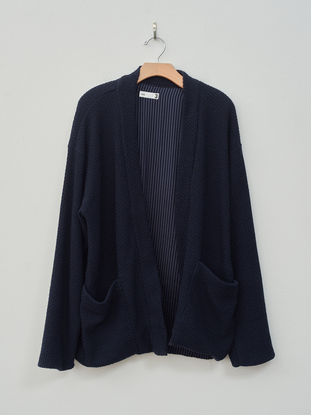 Namu Shop - ts(s) Lined Easy Cardigan - Navy