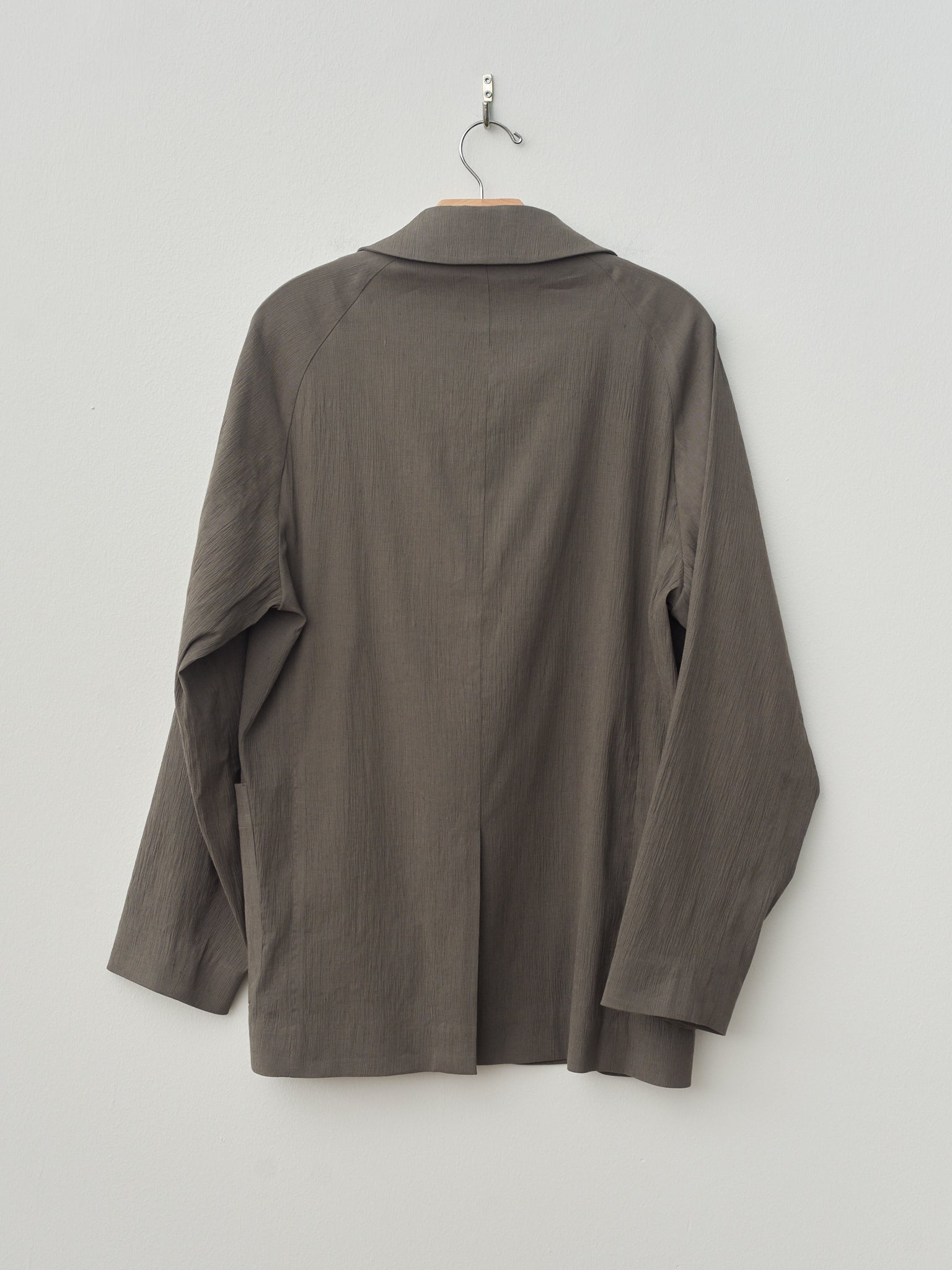 Namu Shop - Document Architect Raglan Jacket - Dark Concrete