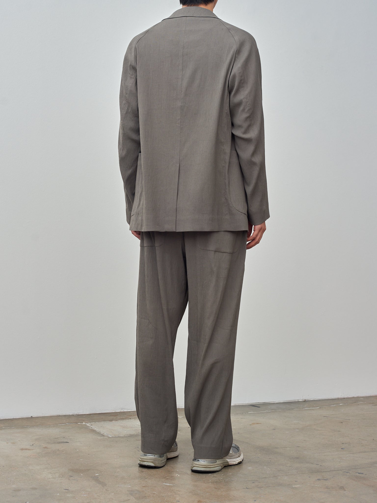 Namu Shop - Document Architect Raglan Jacket - Dark Concrete