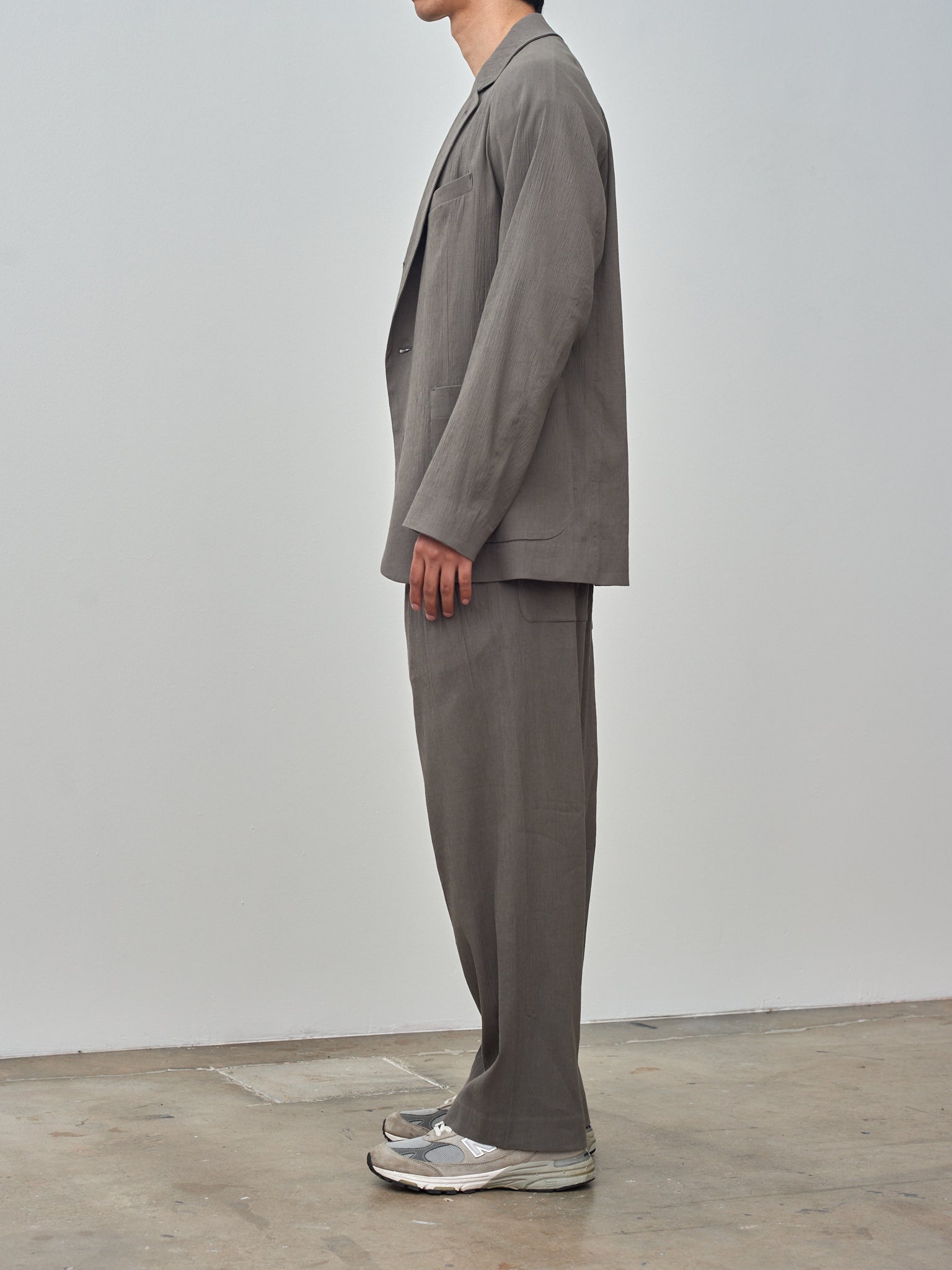 Namu Shop - Document Architect Raglan Jacket - Dark Concrete