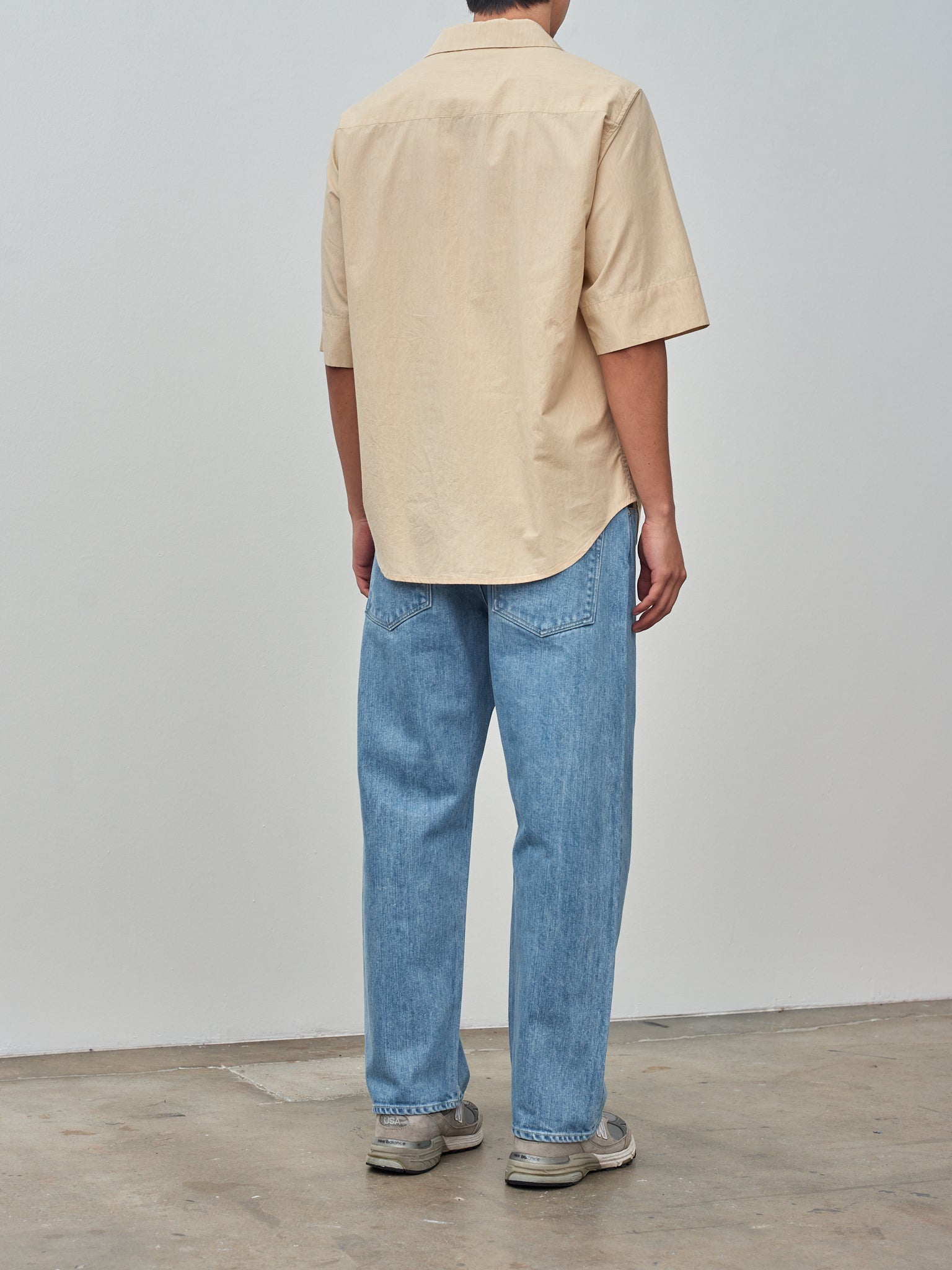 Namu Shop - Document Cotton Capri Shirt - Beige