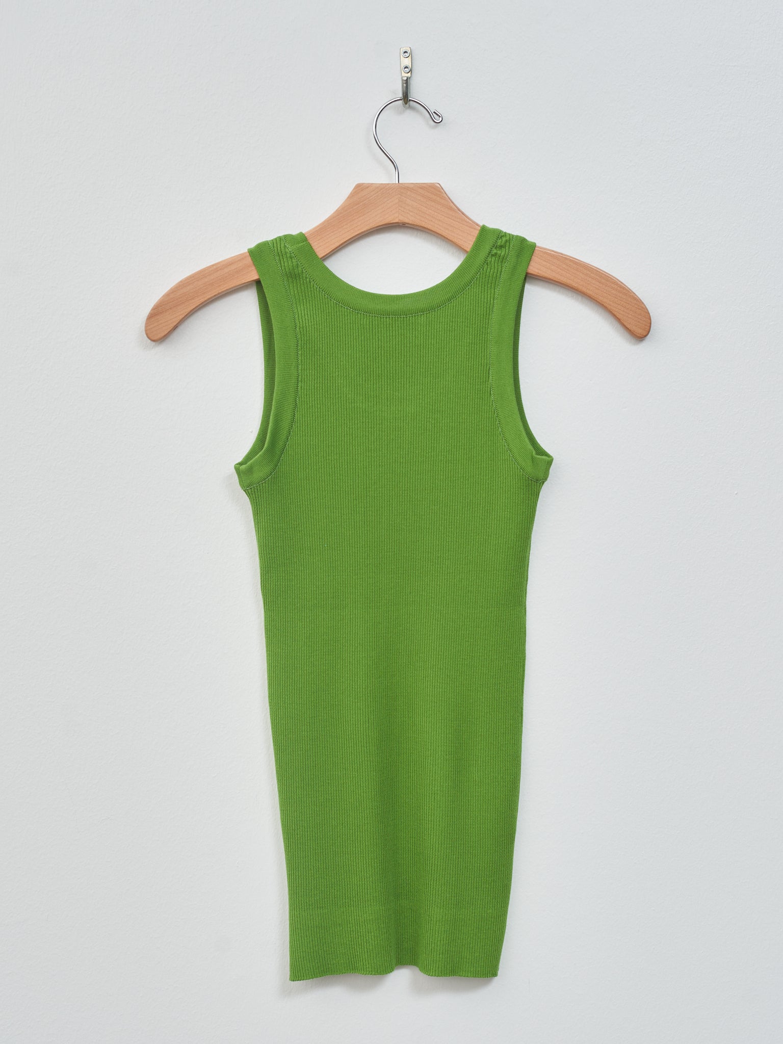 Namu Shop - Auralee Giza High Gauge Rib Knit Tank - Green