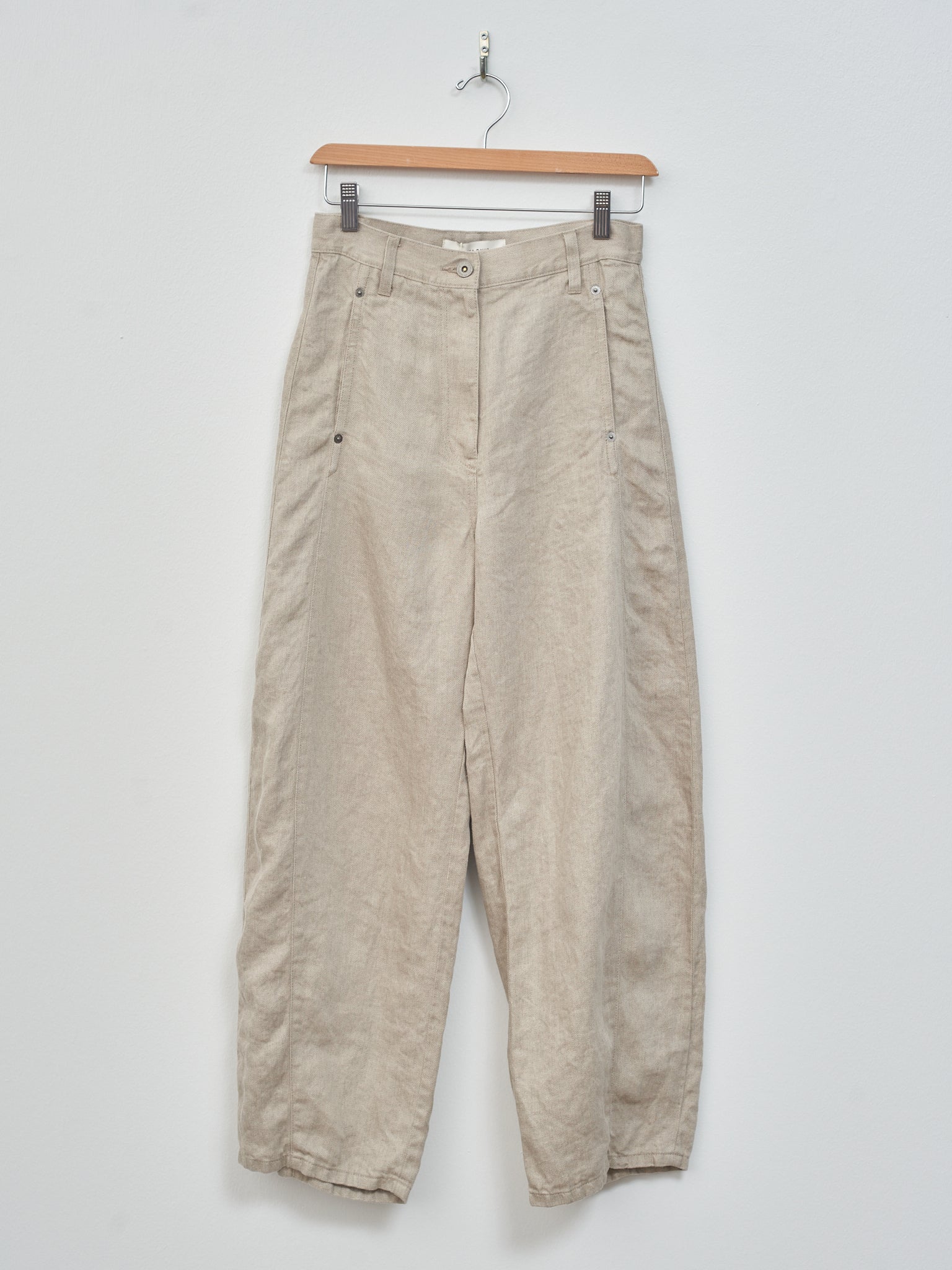Namu Shop - Sayaka Davis Barrel Pants - Light Taupe