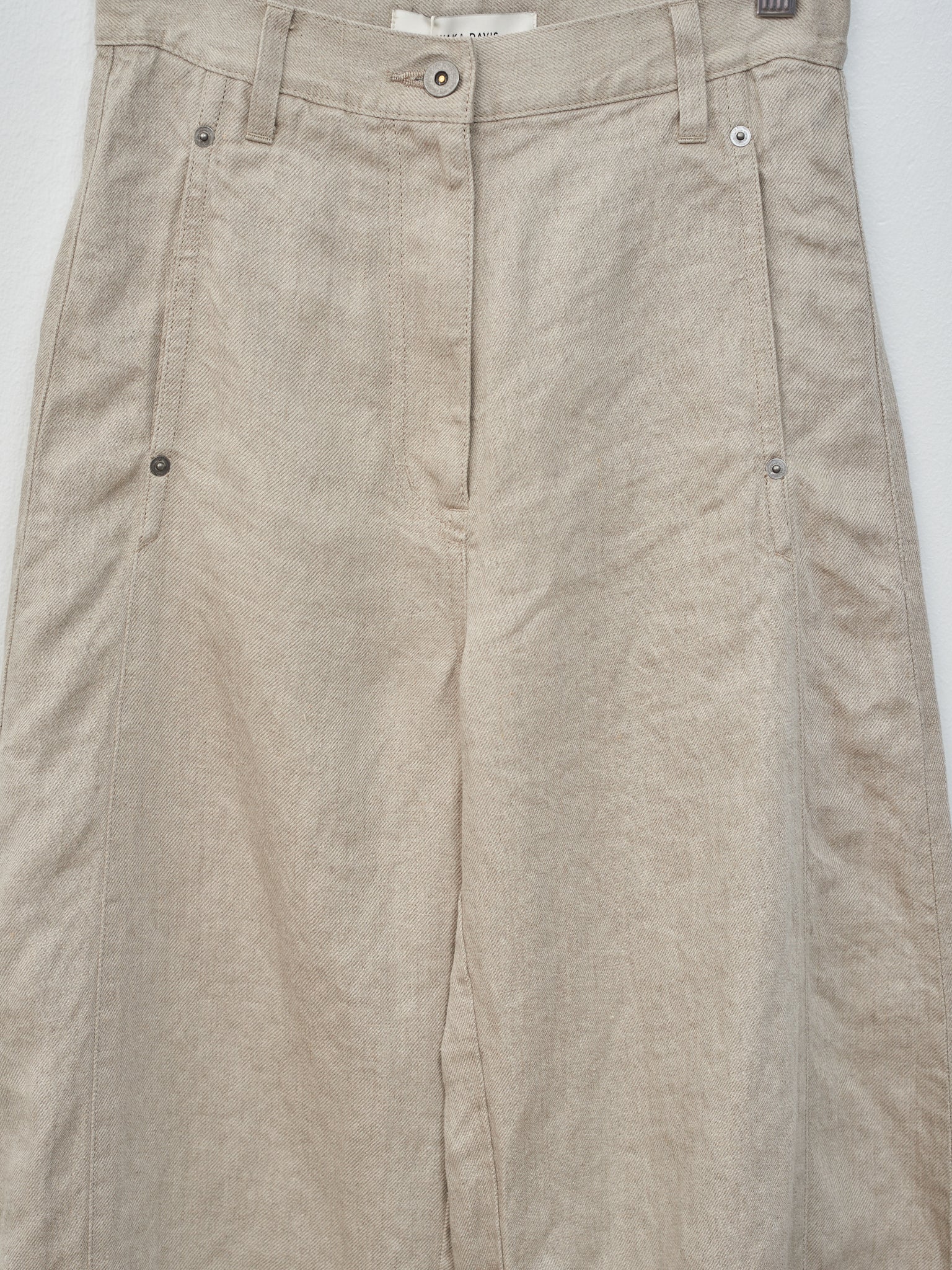 Namu Shop - Sayaka Davis Barrel Pants - Light Taupe