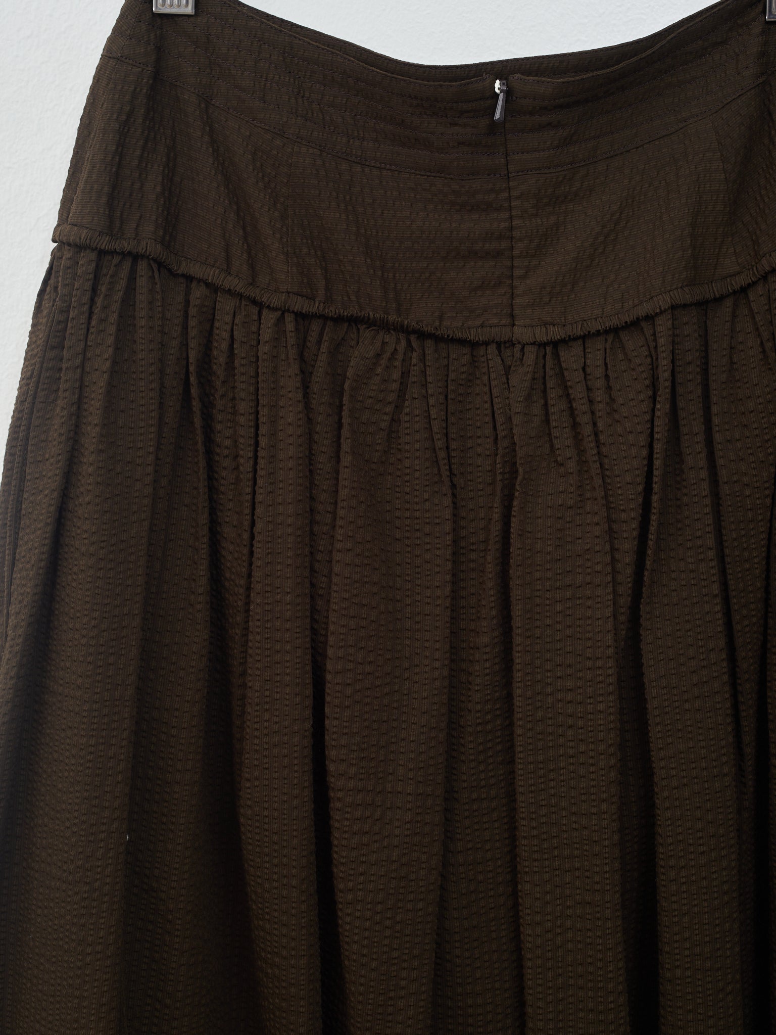 Namu Shop - Sayaka Davis Balloon Skirt - Chocolate