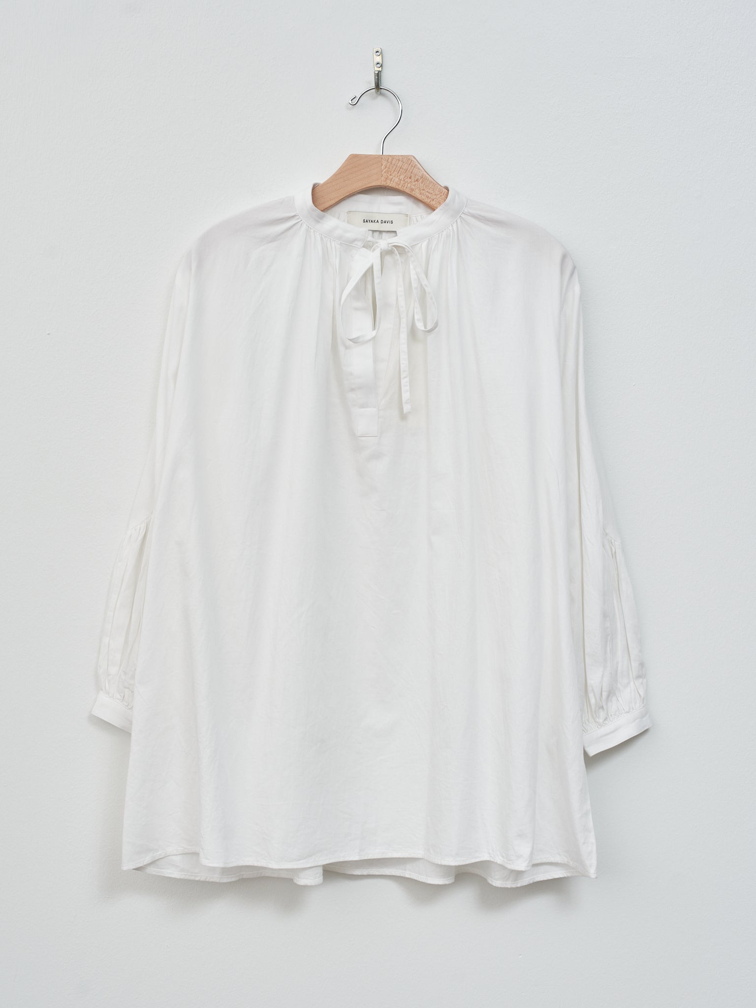 Namu Shop - Sayaka Davis Puffy Sleeve Blouse - White