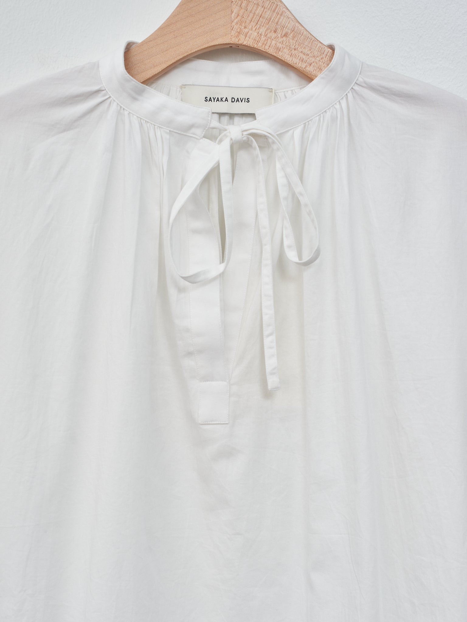 Namu Shop - Sayaka Davis Puffy Sleeve Blouse - White