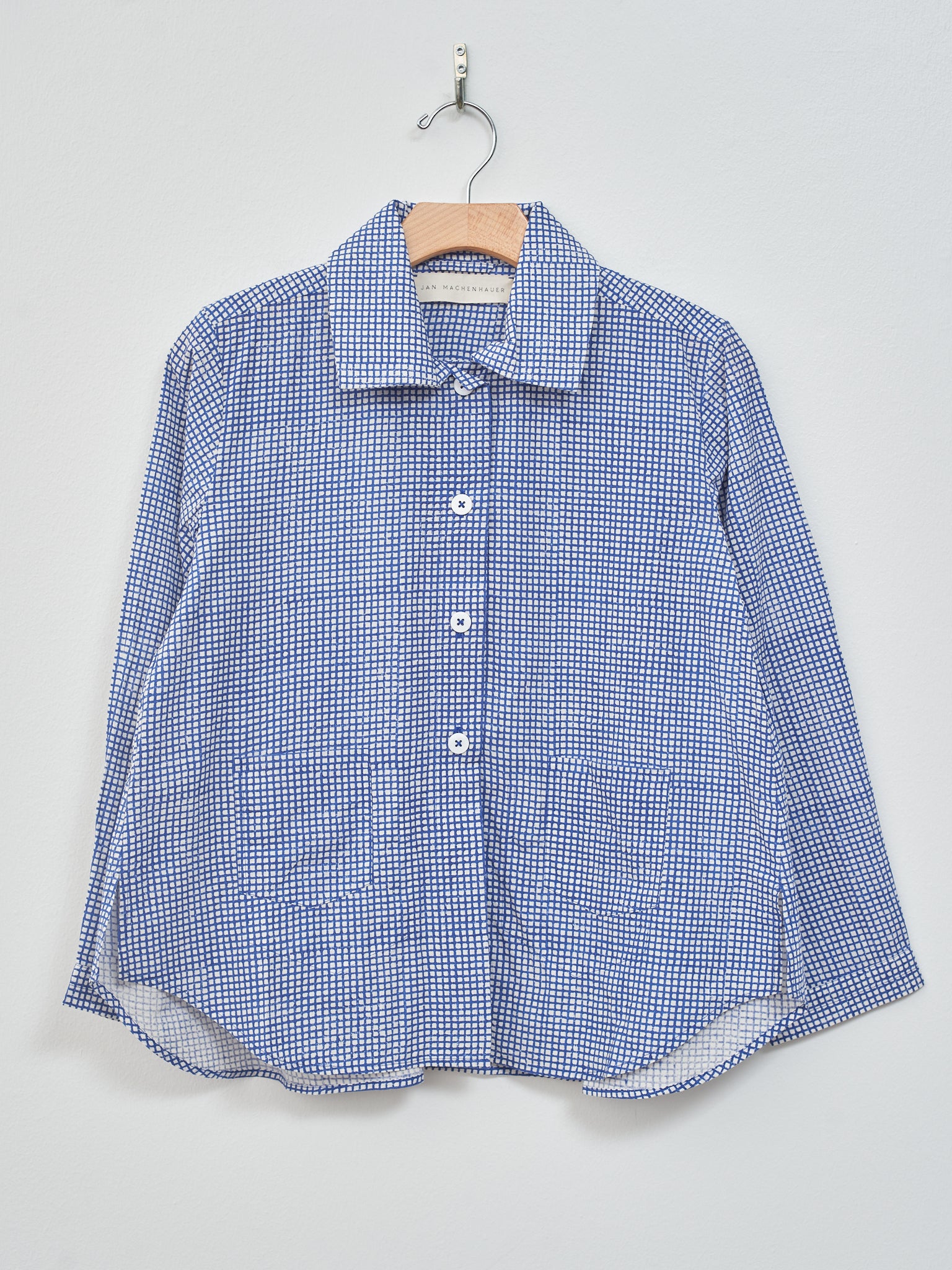 Namu Shop - Jan Machenhauer Kika Shirt Jacket - Blue
