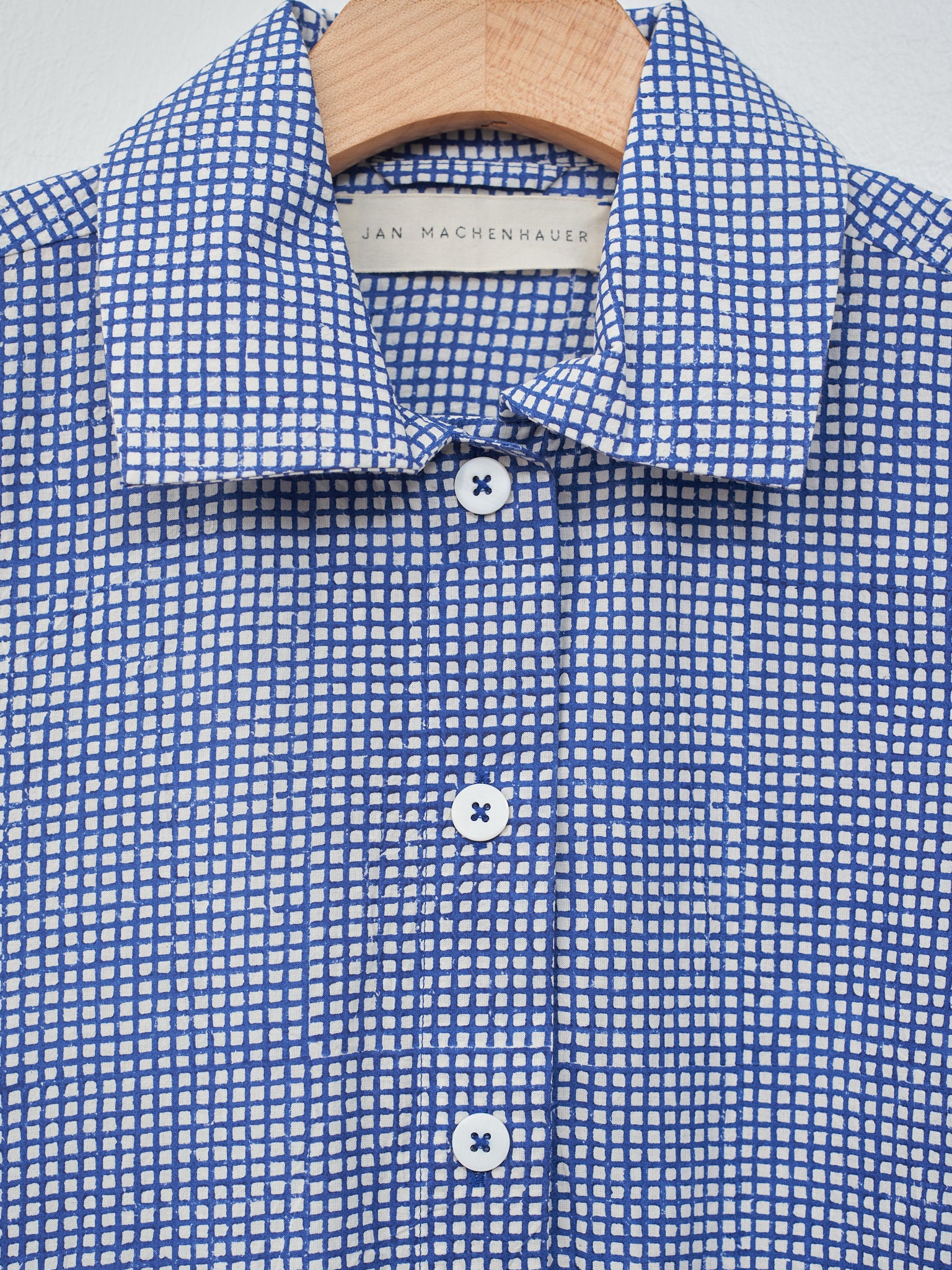 Namu Shop - Jan Machenhauer Kika Shirt Jacket - Blue