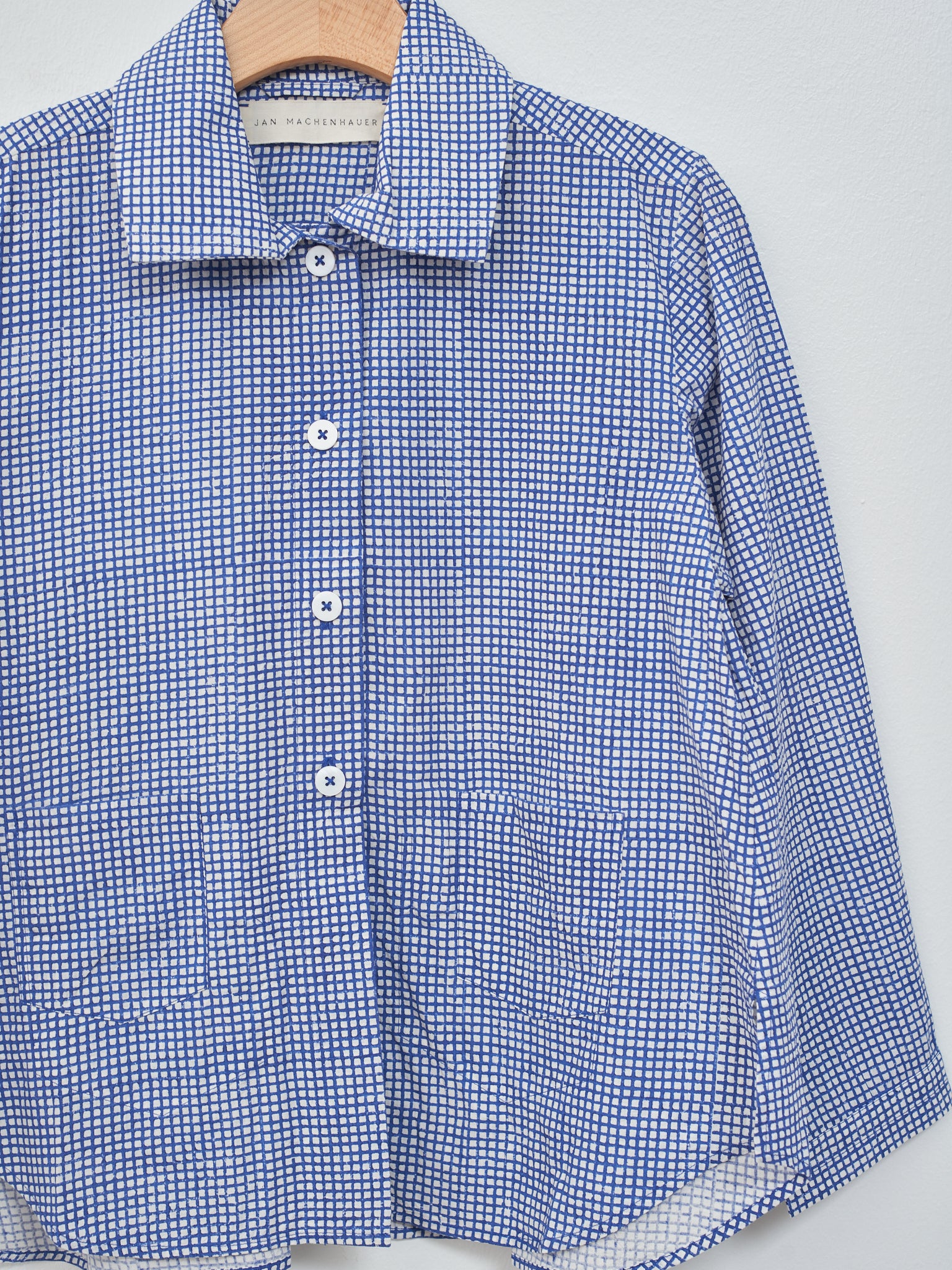 Namu Shop - Jan Machenhauer Kika Shirt Jacket - Blue