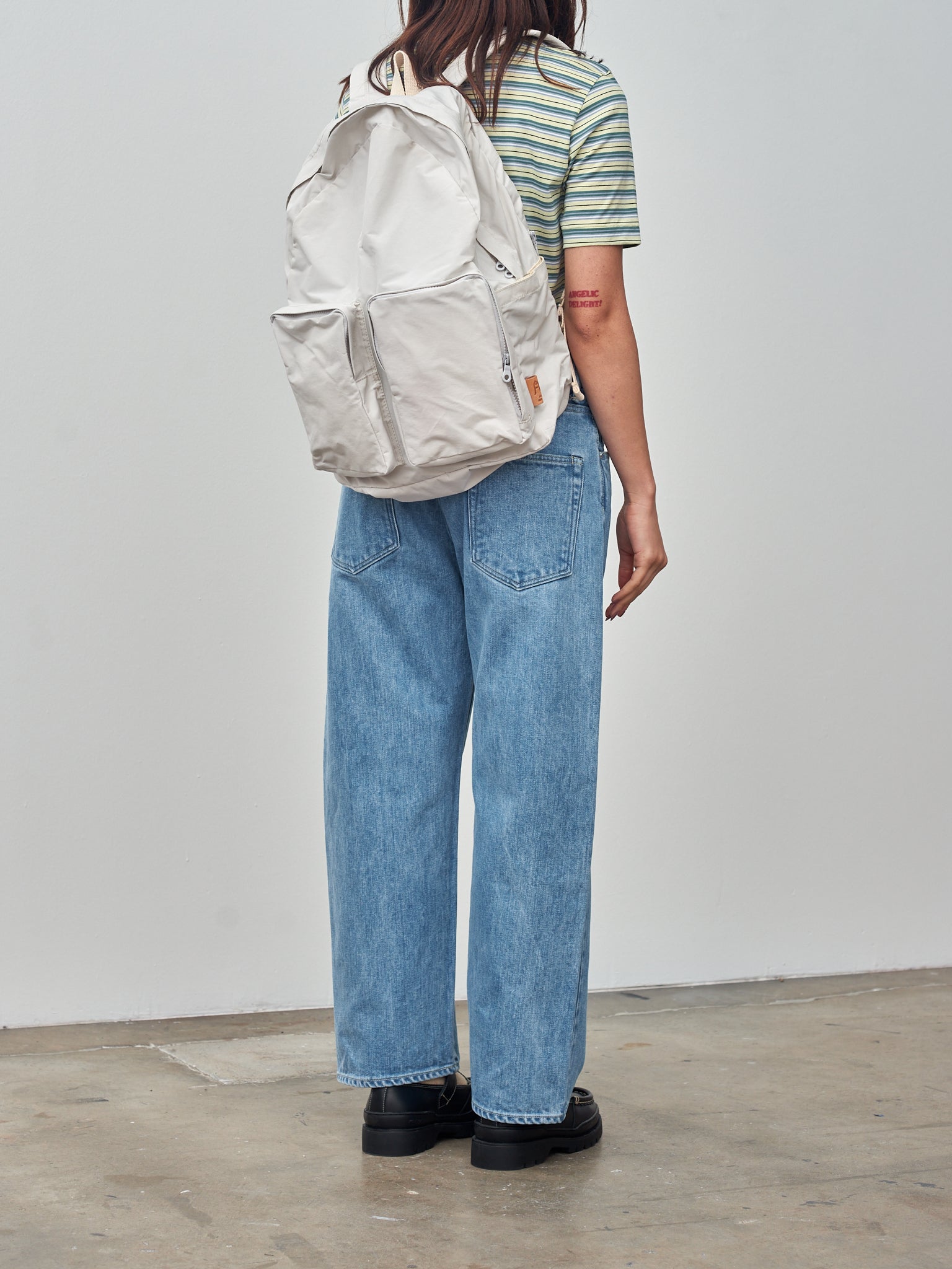 Namu Shop - Amiacalva N/C Cloth Backpack - Ice