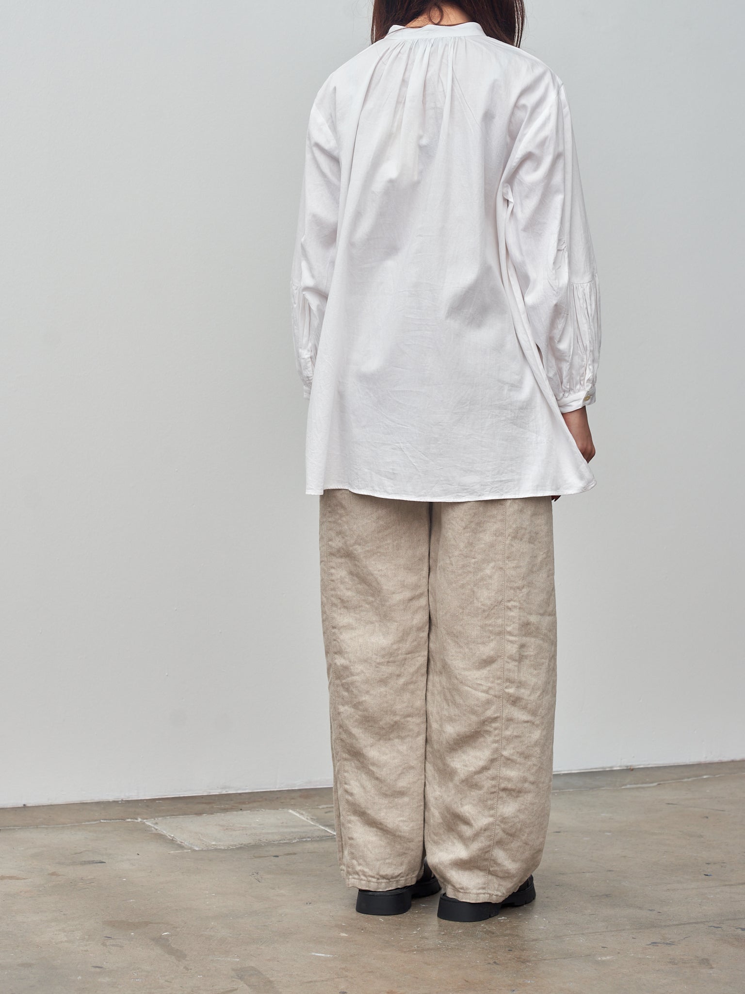 Namu Shop - Sayaka Davis Puffy Sleeve Blouse - White