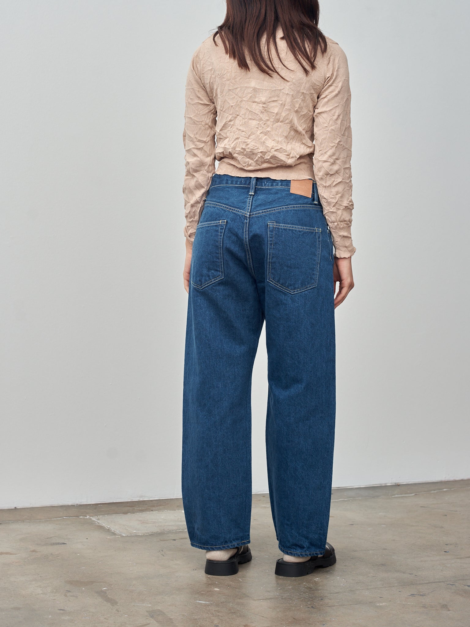 Namu Shop - Sayaka Davis Crinkled Knit Cardigan - Sandstone