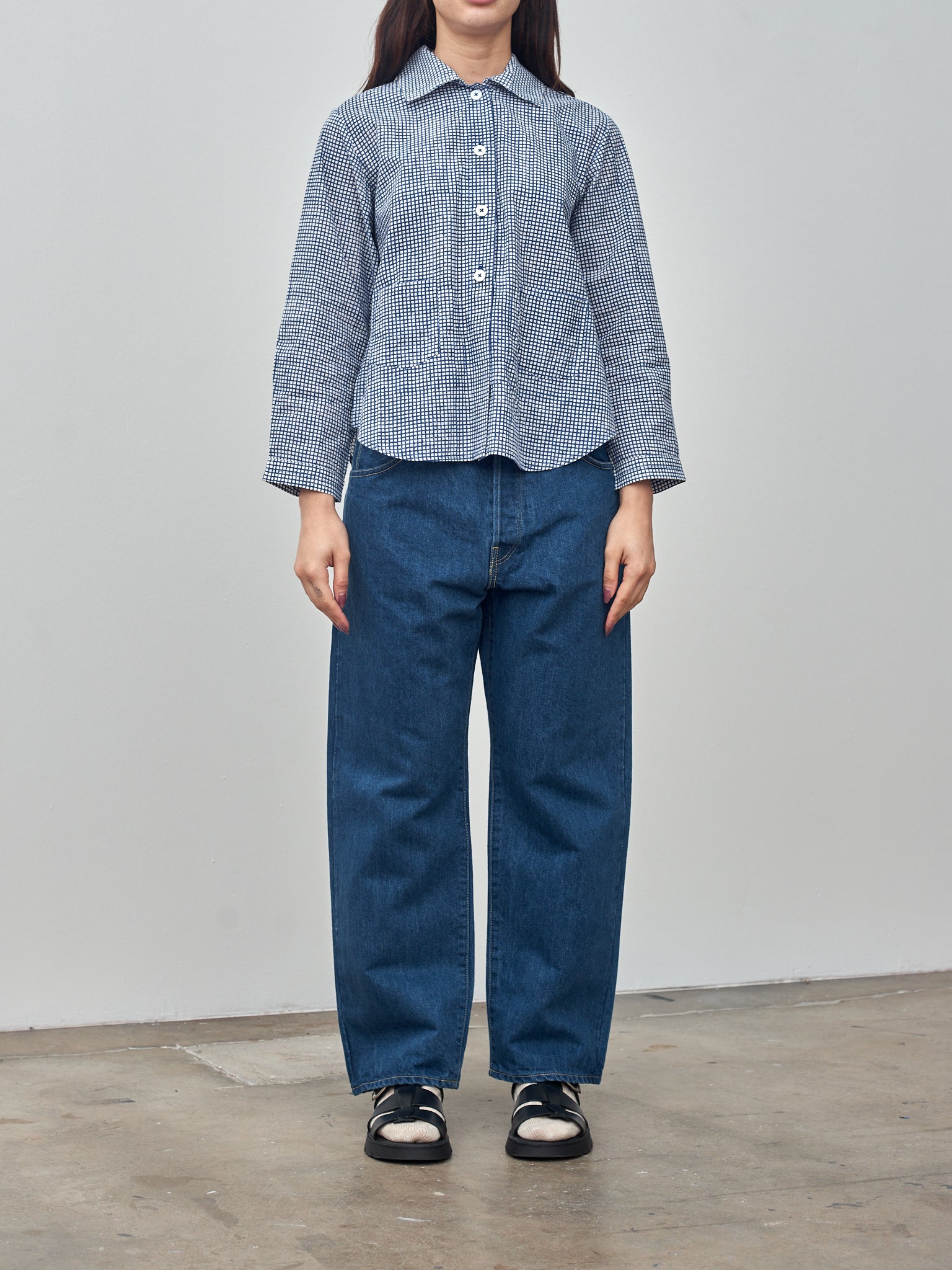 Namu Shop - Jan Machenhauer Kika Shirt Jacket - Blue