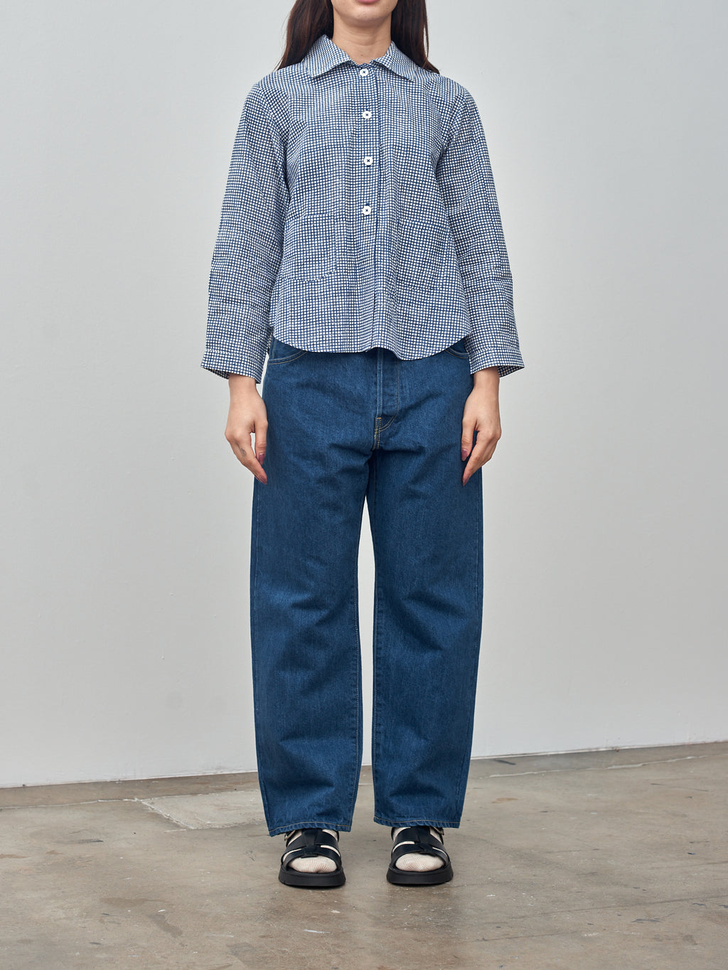 Namu Shop - Jan Machenhauer Kika Shirt Jacket - Blue