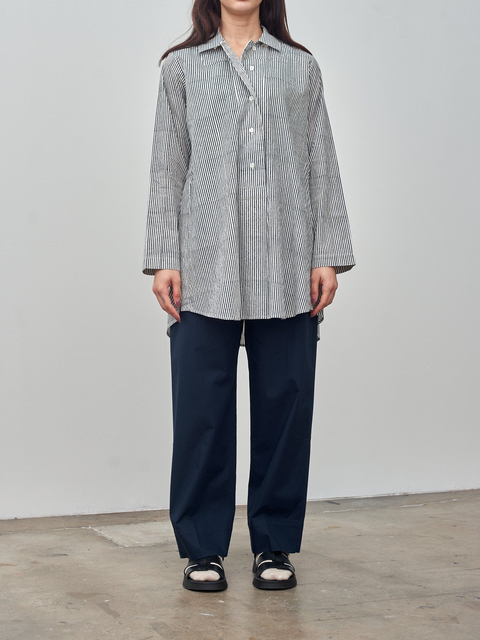 Namu Shop - Jan Machenhauer Lucille Shirt - Indigo