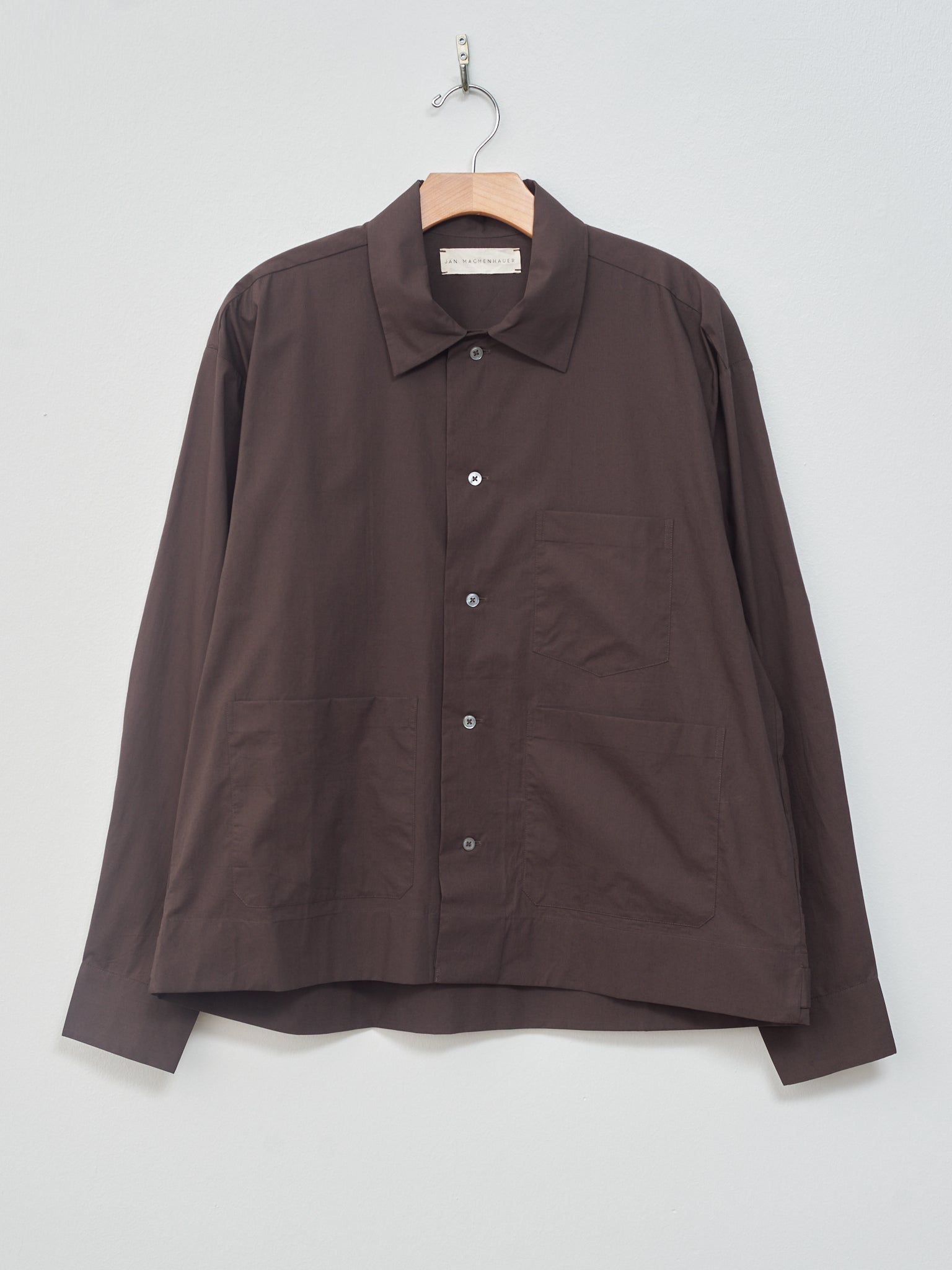 Namu Shop - Jan Machenhauer Frank Shirt - Espresso