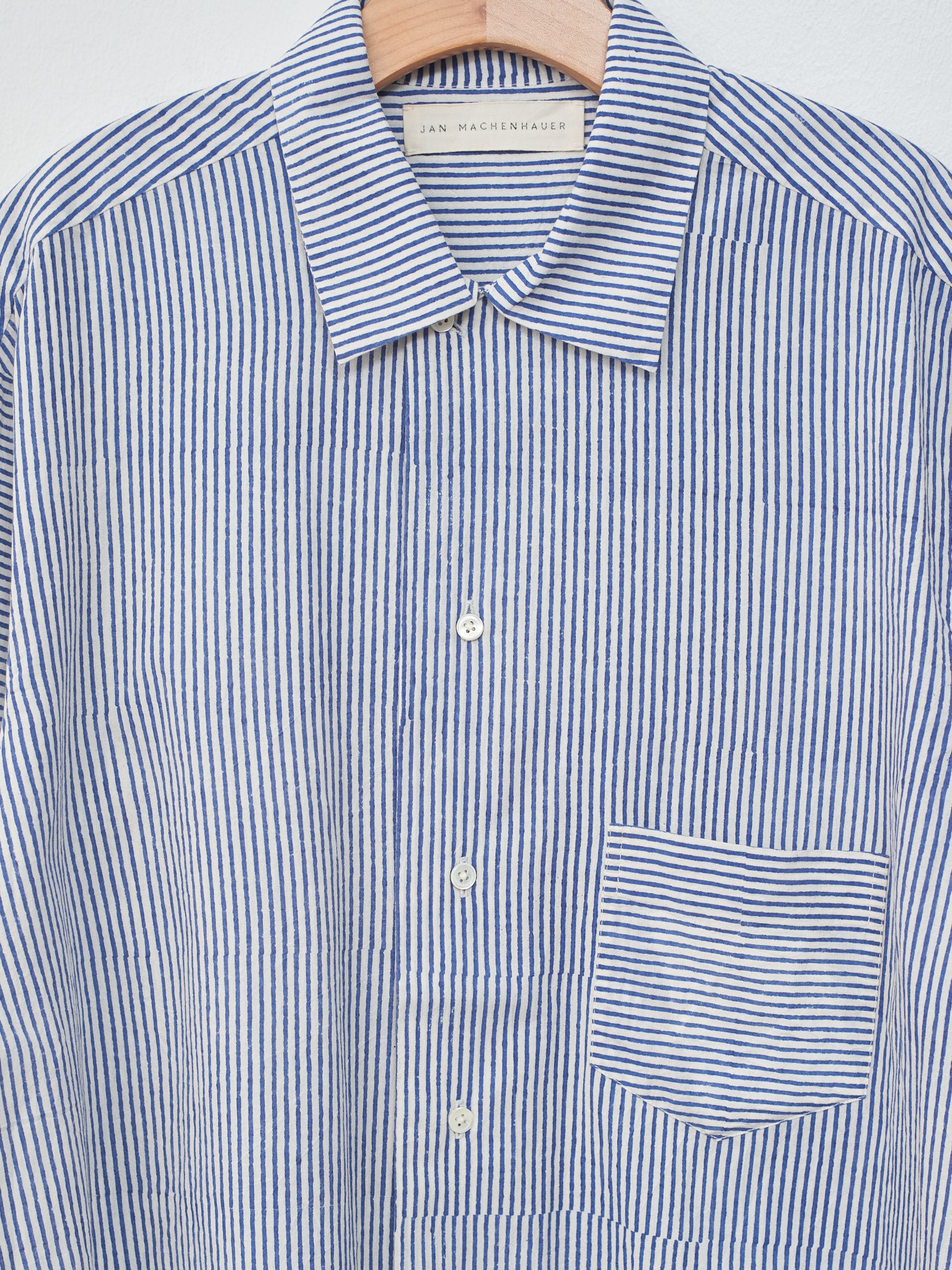 Namu Shop - Jan Machenhauer Fred Shirt - Blue