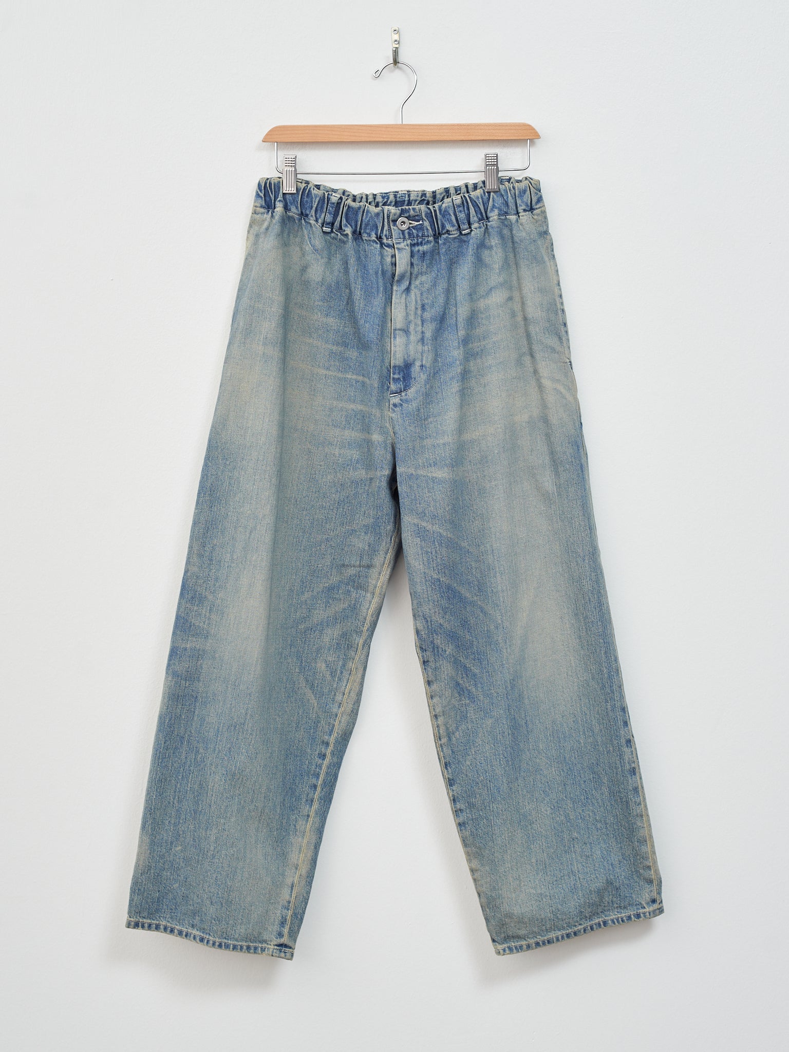 Namu Shop - Yoko Sakamoto Denim Trousers - Fade Indigo