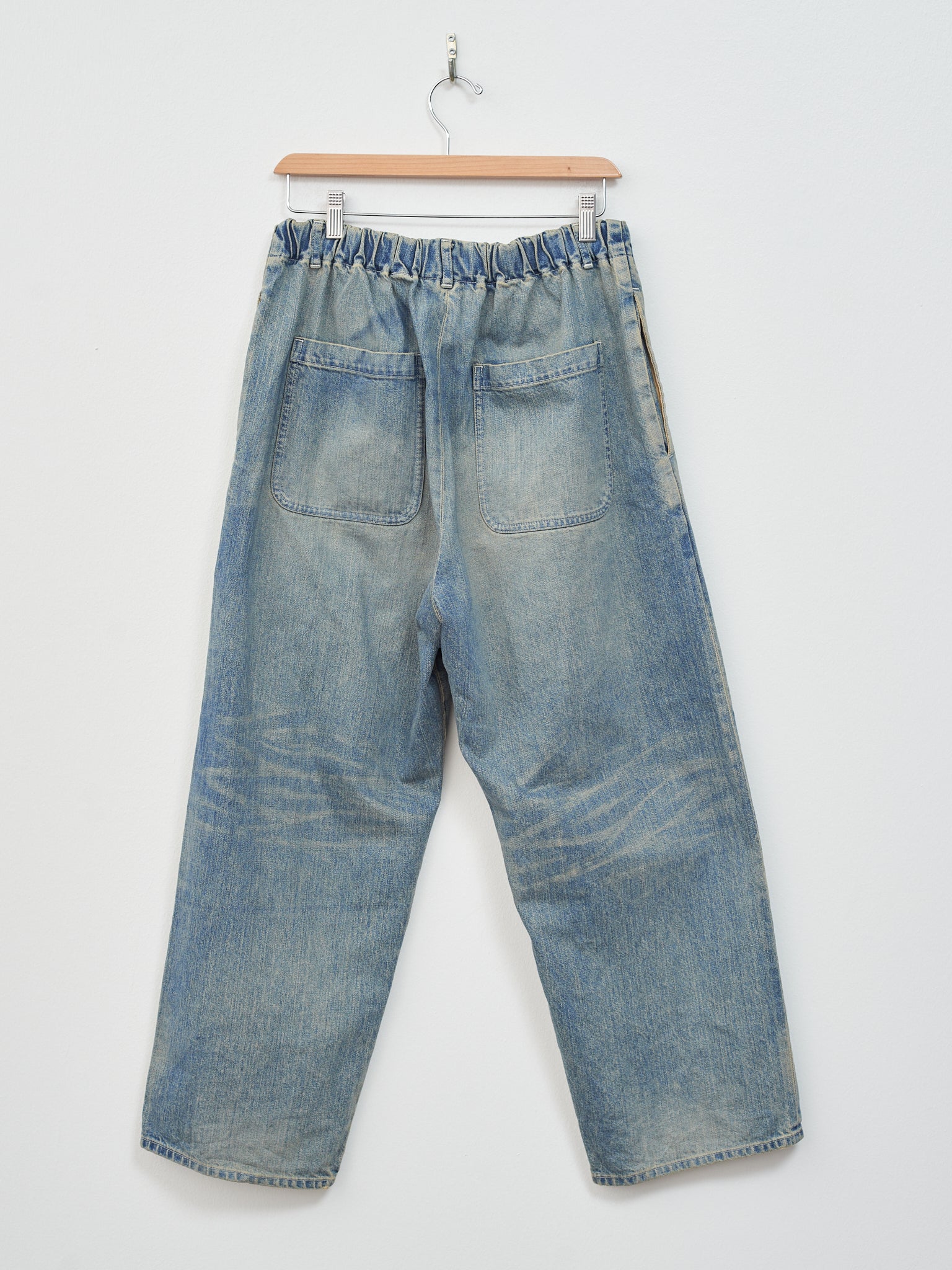 Namu Shop - Yoko Sakamoto Denim Trousers - Fade Indigo