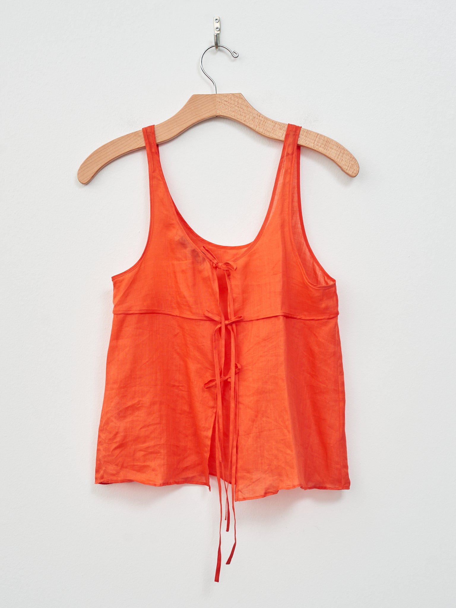 Namu Shop - Sayaka Davis Sheer Tank Top - Orange