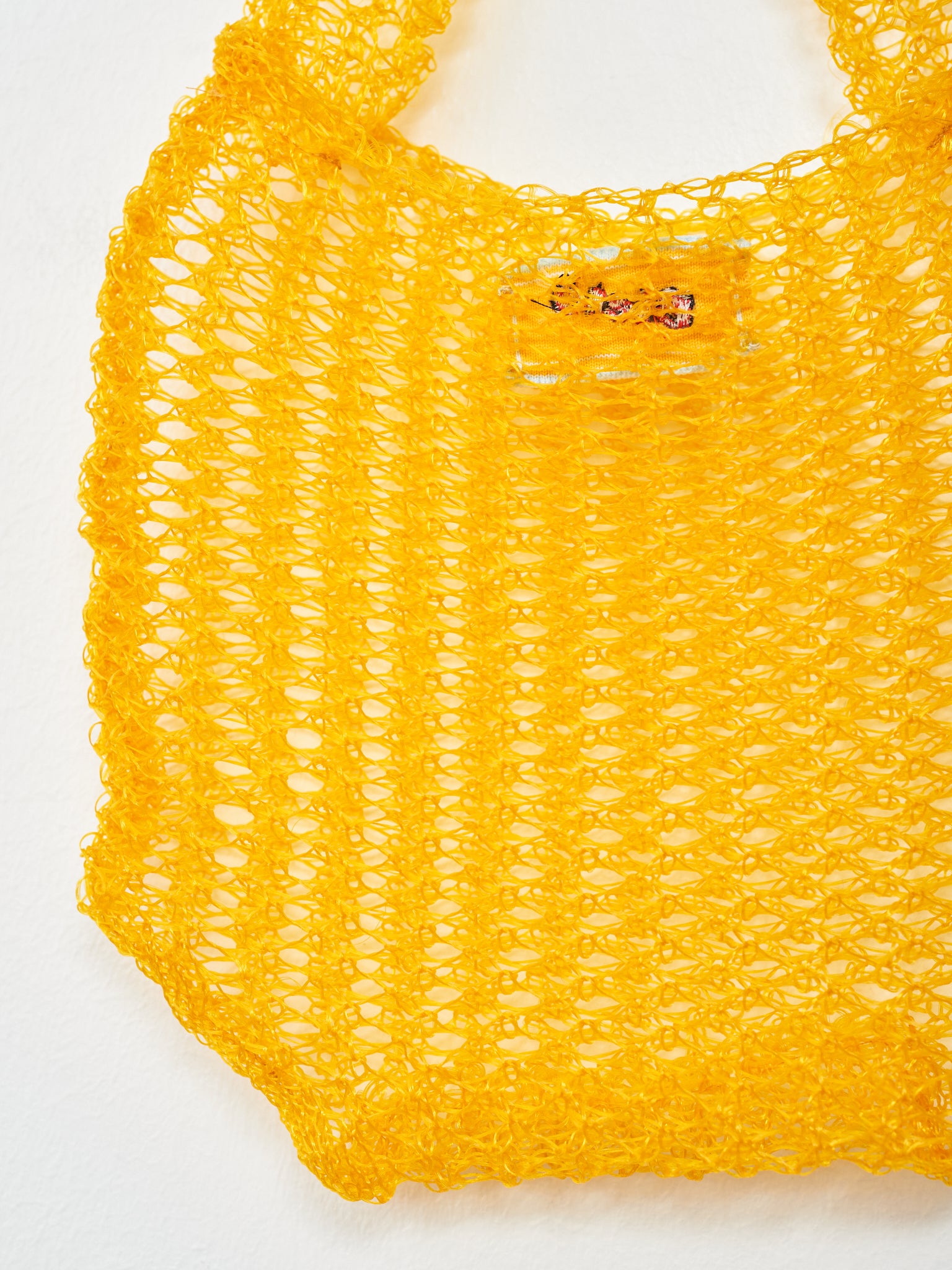 Namu Shop - Bielo Mesh Handbag - Yellow